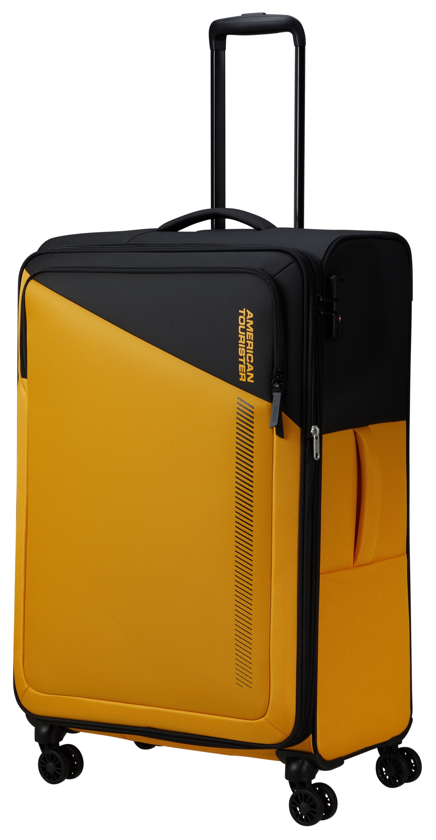 American Tourister Weichgepäck-Trolley "DARING DASH 77", 4 St. Rollen, Koffer Reisegepäck Reisekoffer Koffer groß Frontt