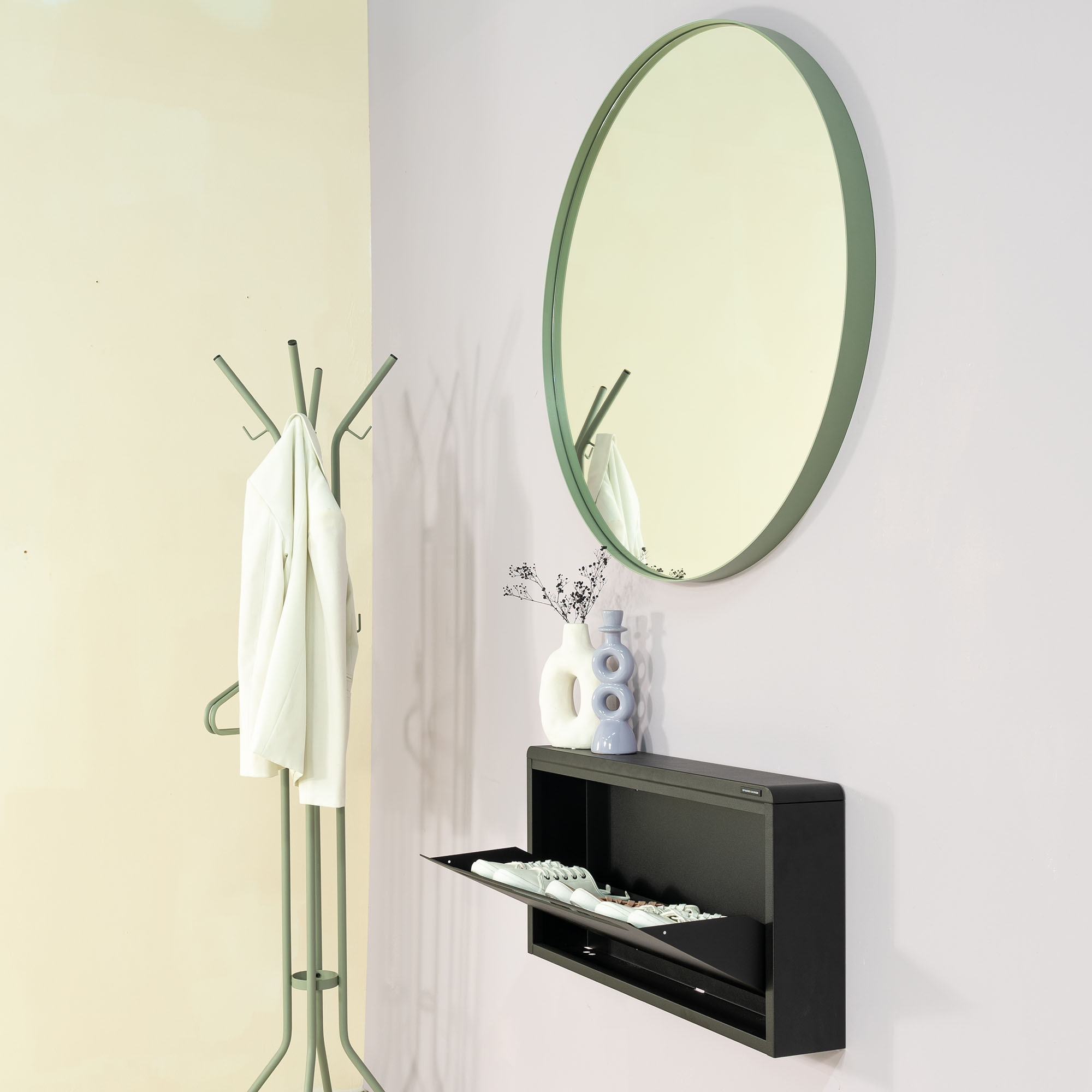 Spinder Design "DONNA 5" Wandspiegel aus Stahl günstig online kaufen