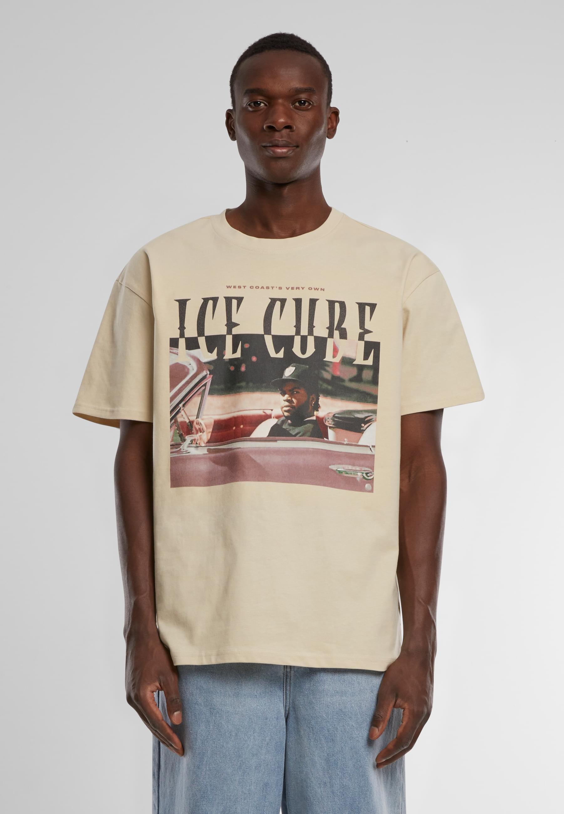 MisterTee T-Shirt »MisterTee Herren Ice Cube It's a good day Oversize Tee«, (1 tlg.)