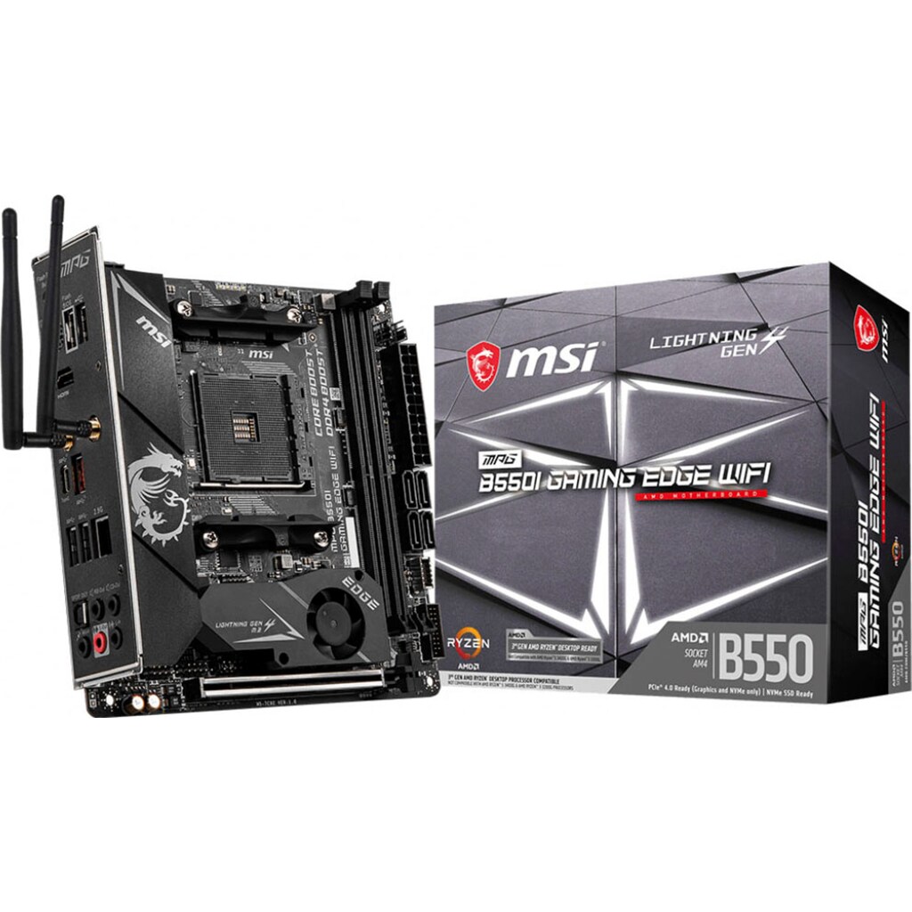 MSI Mainboard »MPG B550I GAMING EDGE WIFI«