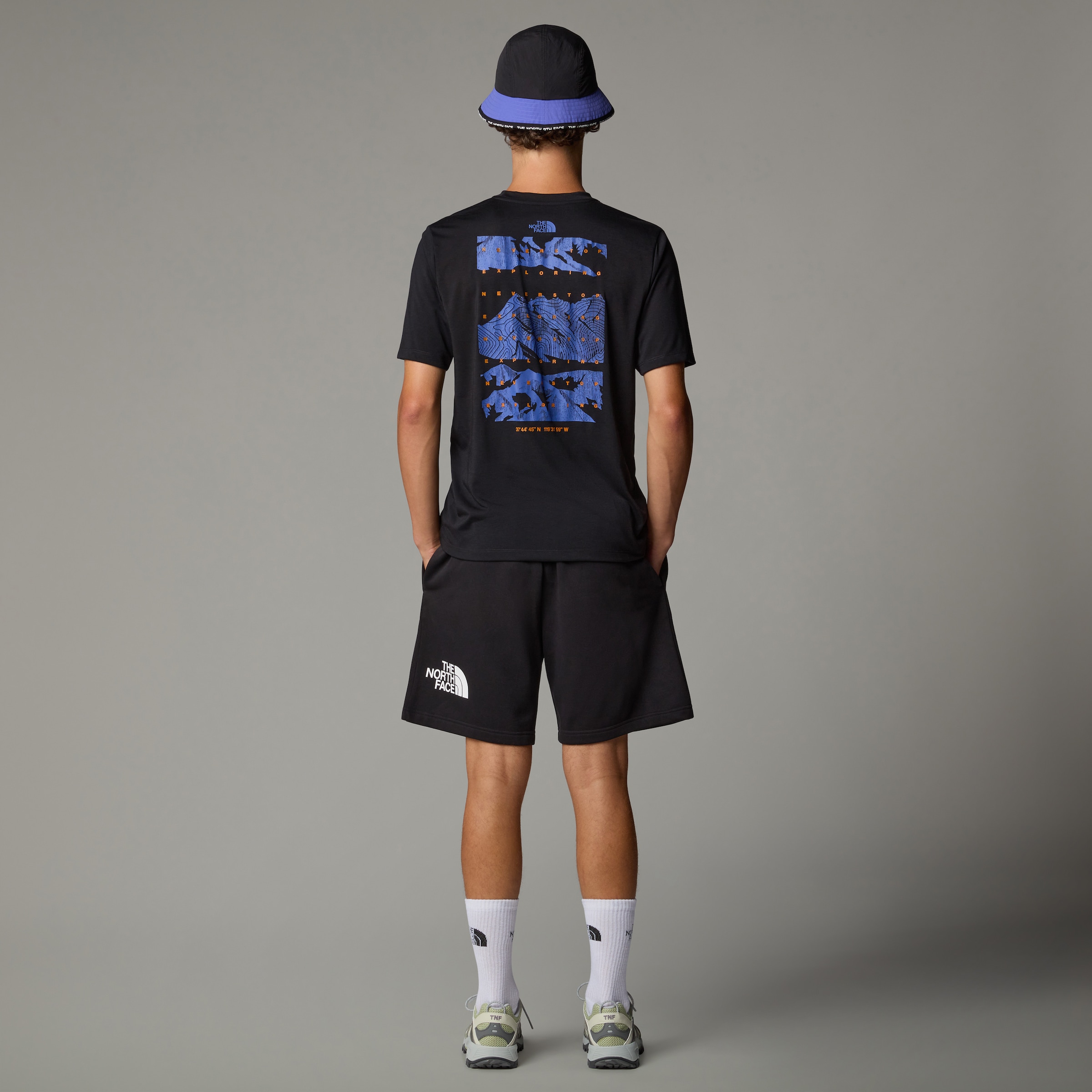 The North Face T-Shirt »Foundation Mountain Faces T-Shirt für Herren«, (1 tlg.)