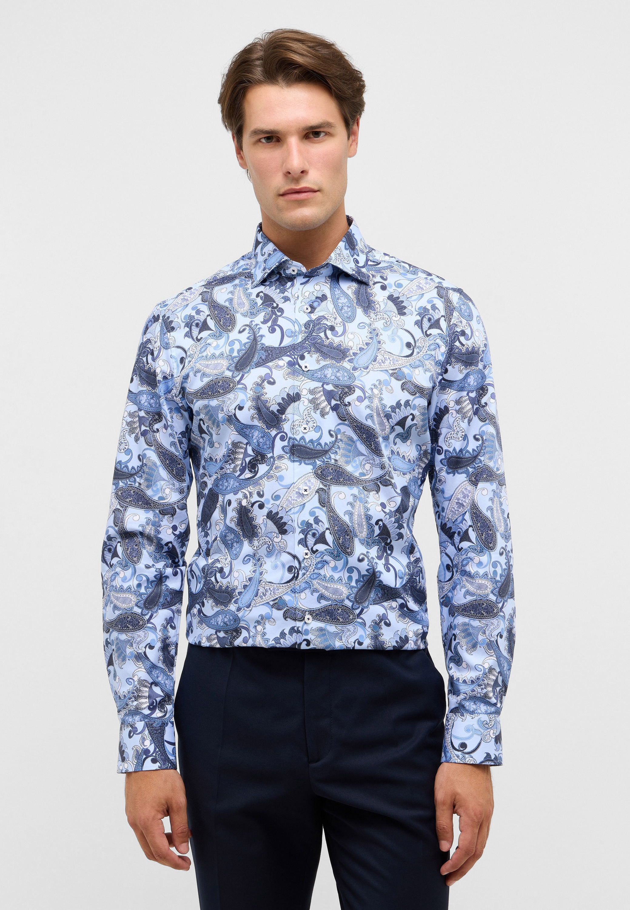 Eterna Langarmhemd "SLIM FIT", NON IRON (bügelfrei) günstig online kaufen