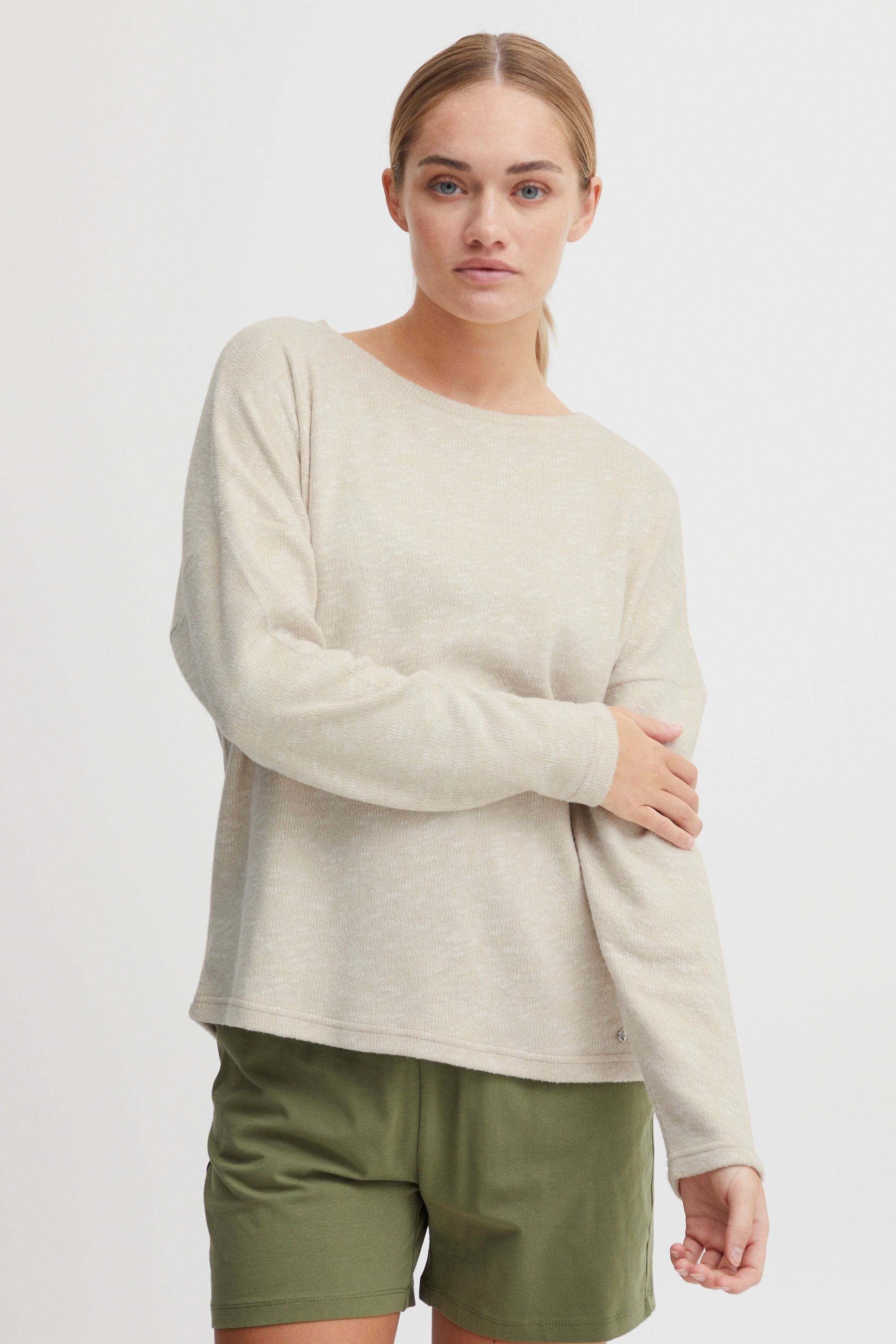 OXMO Rundhalspullover »Sweatshirt OXSanne«