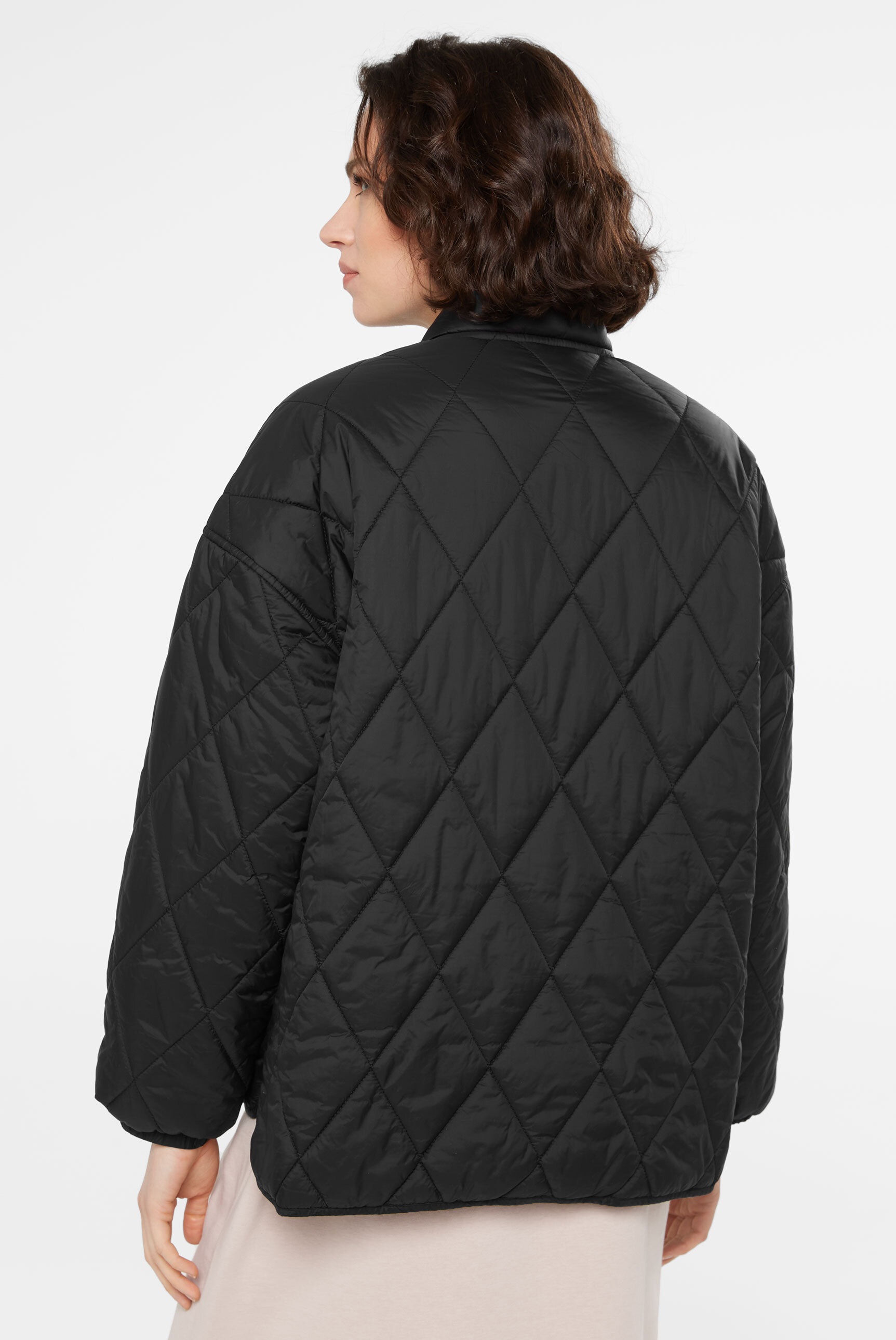SENSES.THE LABEL Outdoorjacke, ohne Kapuze, mit Elastikbündchen