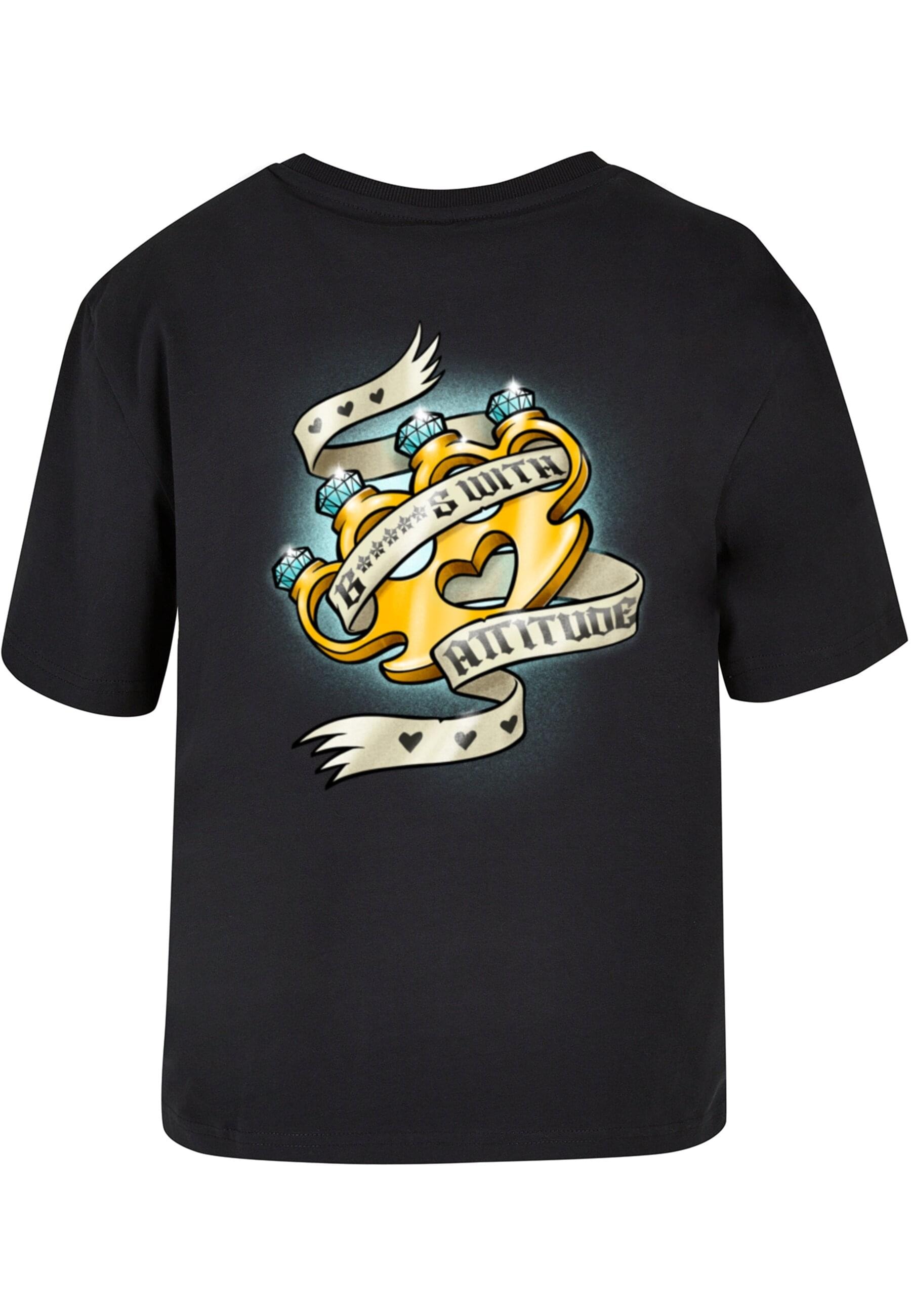 Miss Tee T-Shirt »Miss Tee Damen BWA Tee«, (1 tlg.)