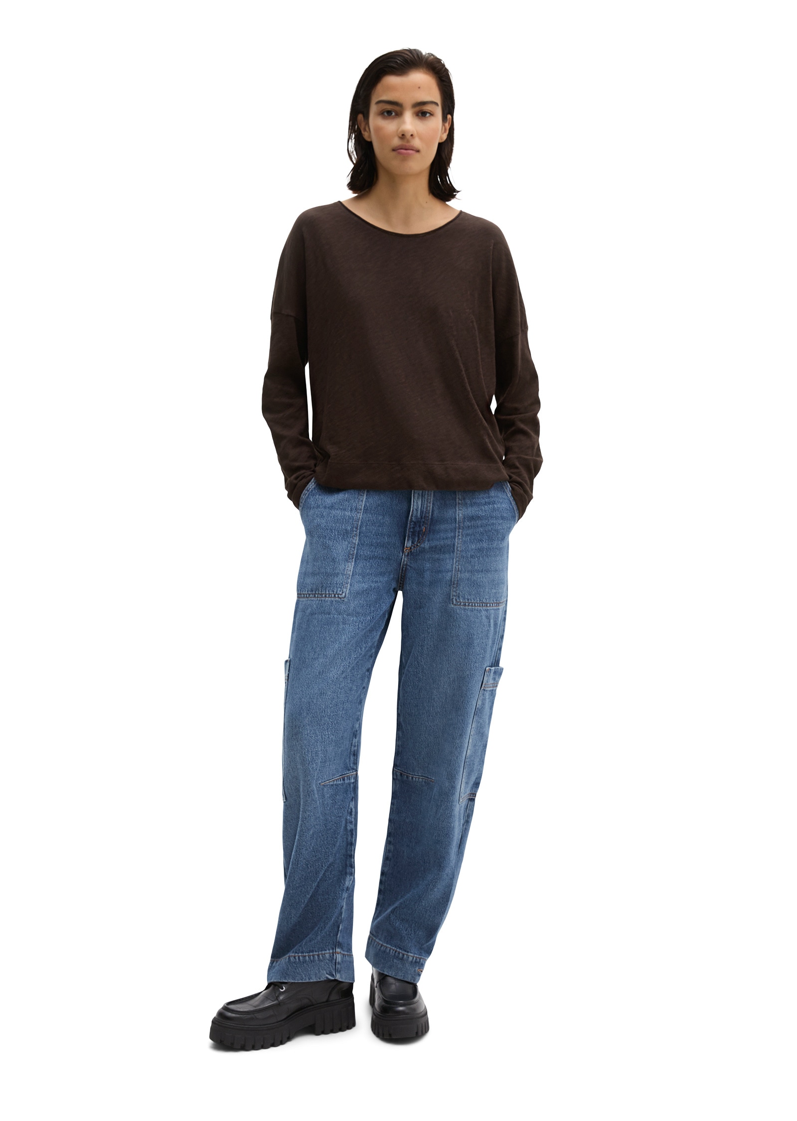 Marc O'Polo Langarmshirt »aus Organic Cotton-Qualität«