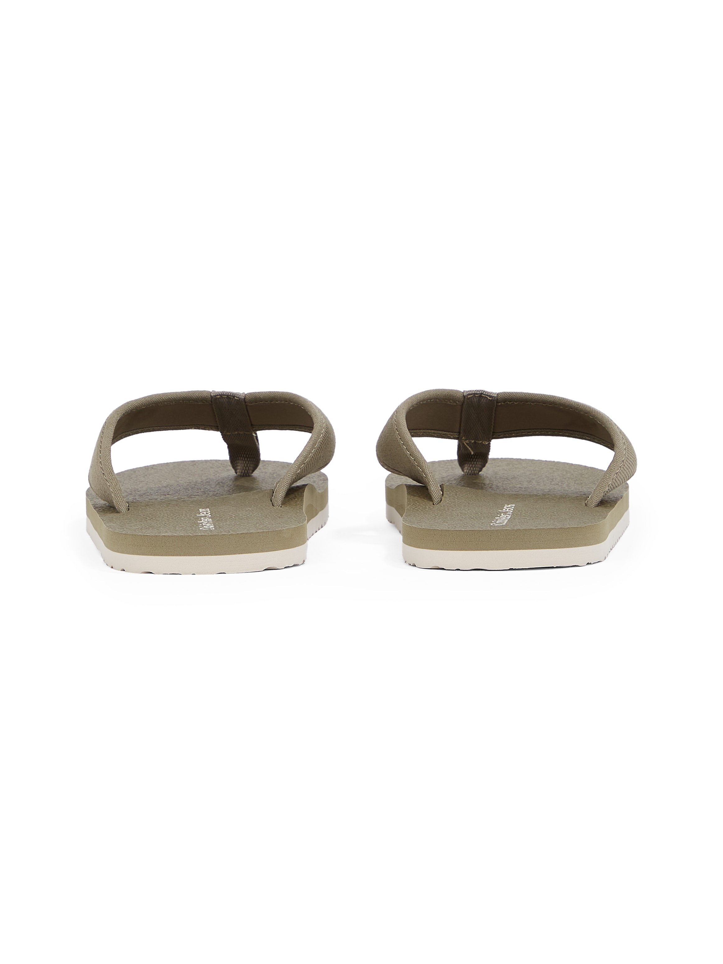 Calvin Klein Jeans Zehentrenner »THONG+ CV«, Sommerschuh, Strandschuh, Badeschuh, Schlappen mit weichem Zehensteg