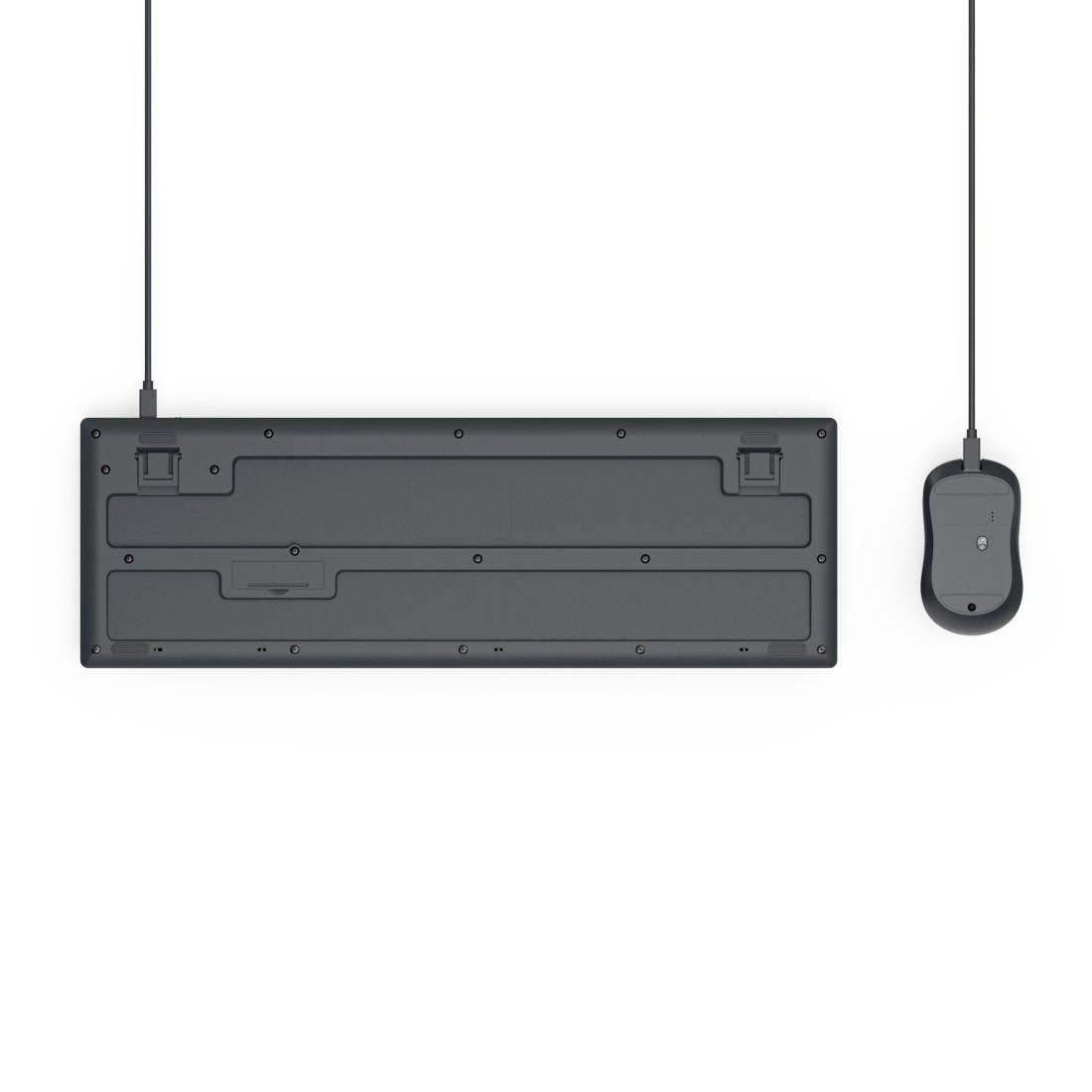 Hama Tastatur- und Maus-Set »USB-Tastatur-Maus-Set "CKM-200"«, (kabelgebunden, DE)
