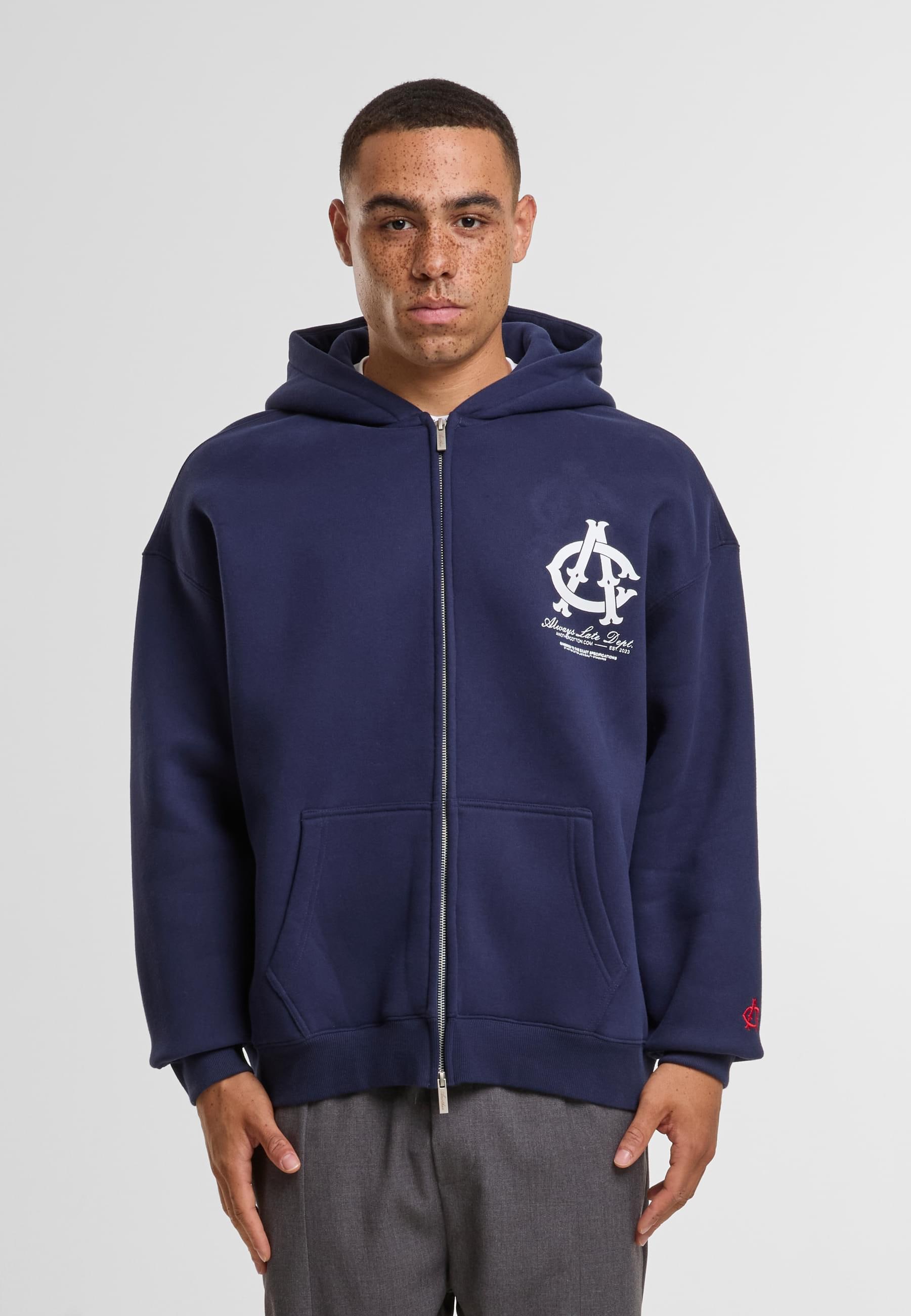 Another Cotton Lab Sweatjacke »Another Cotton Lab Still Pretty Zip Hoodie«, 1 Stk.
