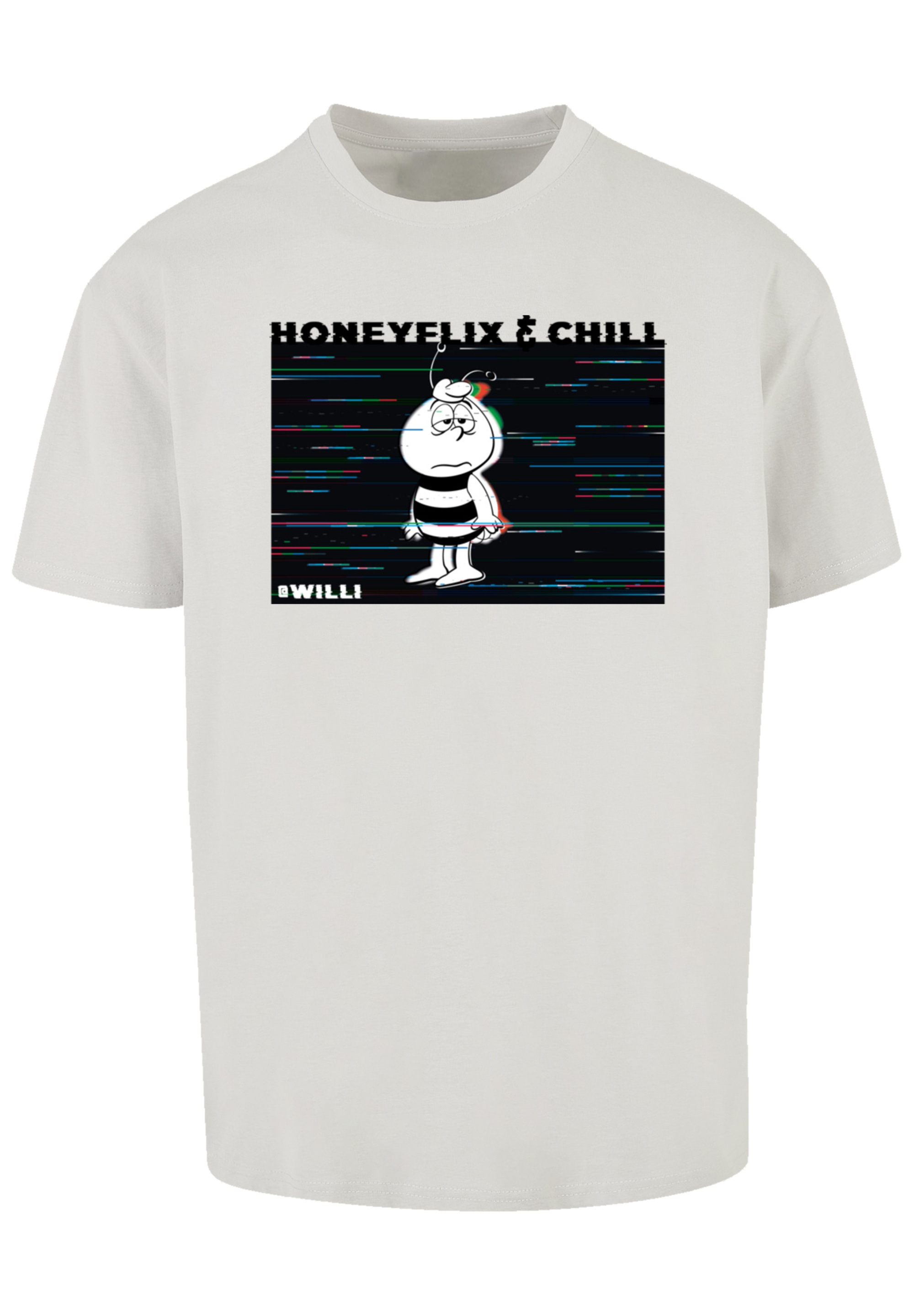 F4NT4STIC T-Shirt »Die Biene Maja Honeyflix And Chill«, Nostalgie, Retro, Heroes of Childhood