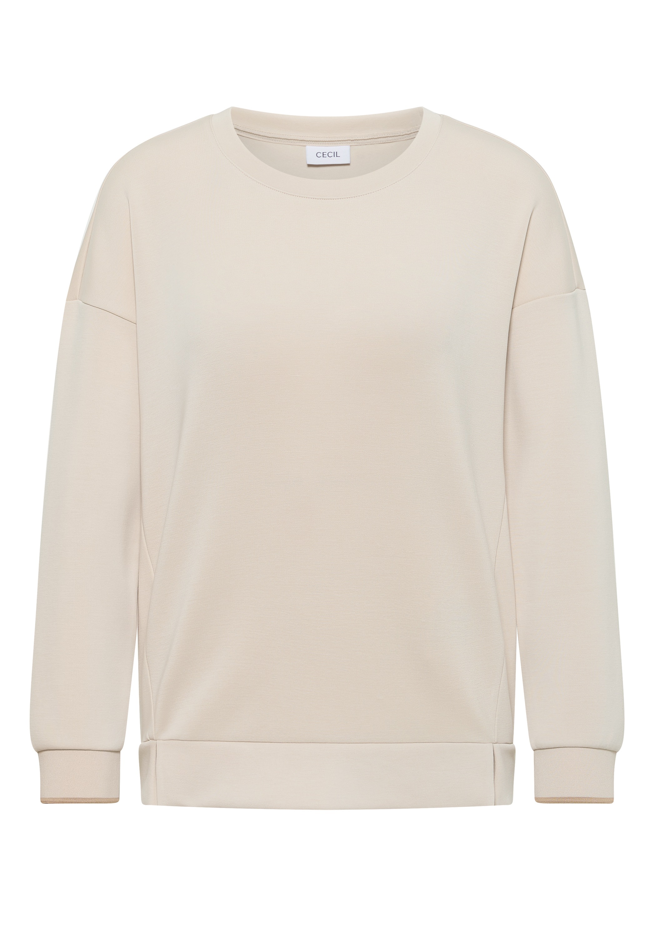 Cecil Langarmshirt, in Unifarbe