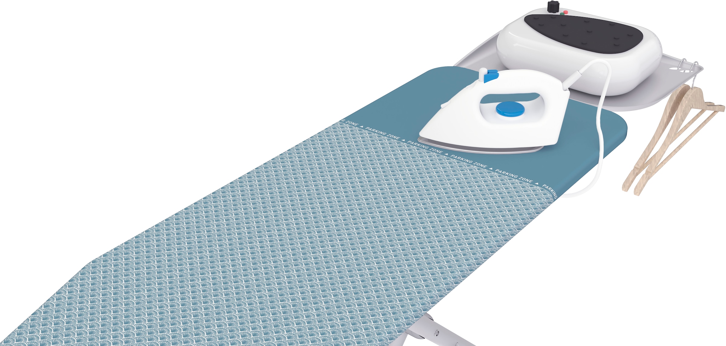 Bischof Colombo Bügelbrettbezug "Universal" integrierte Bügeleisenablage, 1 günstig online kaufen