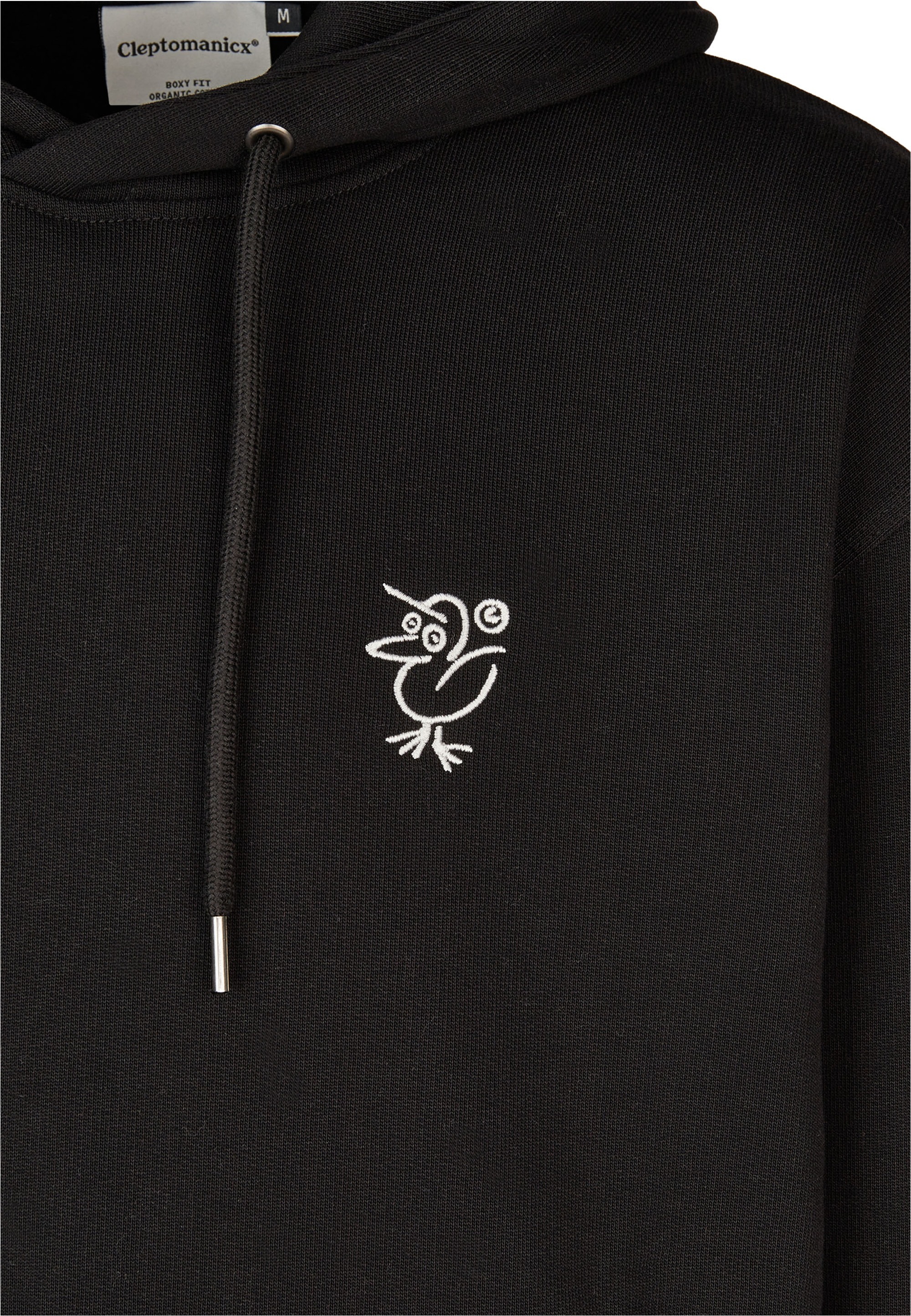 Cleptomanicx Kapuzensweatshirt »Sketch Gull«, mit toller Stickerei auf der Brust