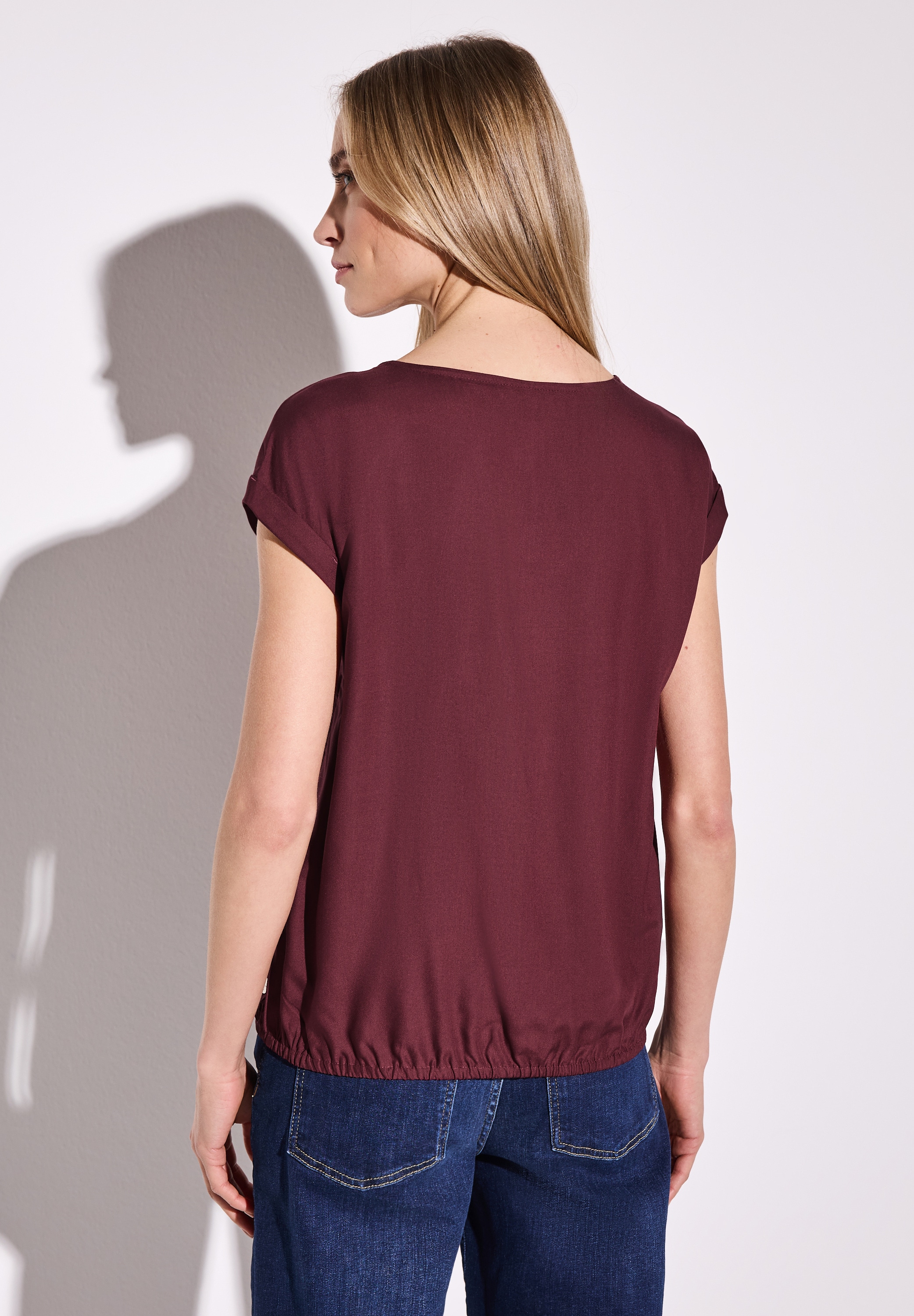 STREET ONE Hemdbluse, aus softer Viskose