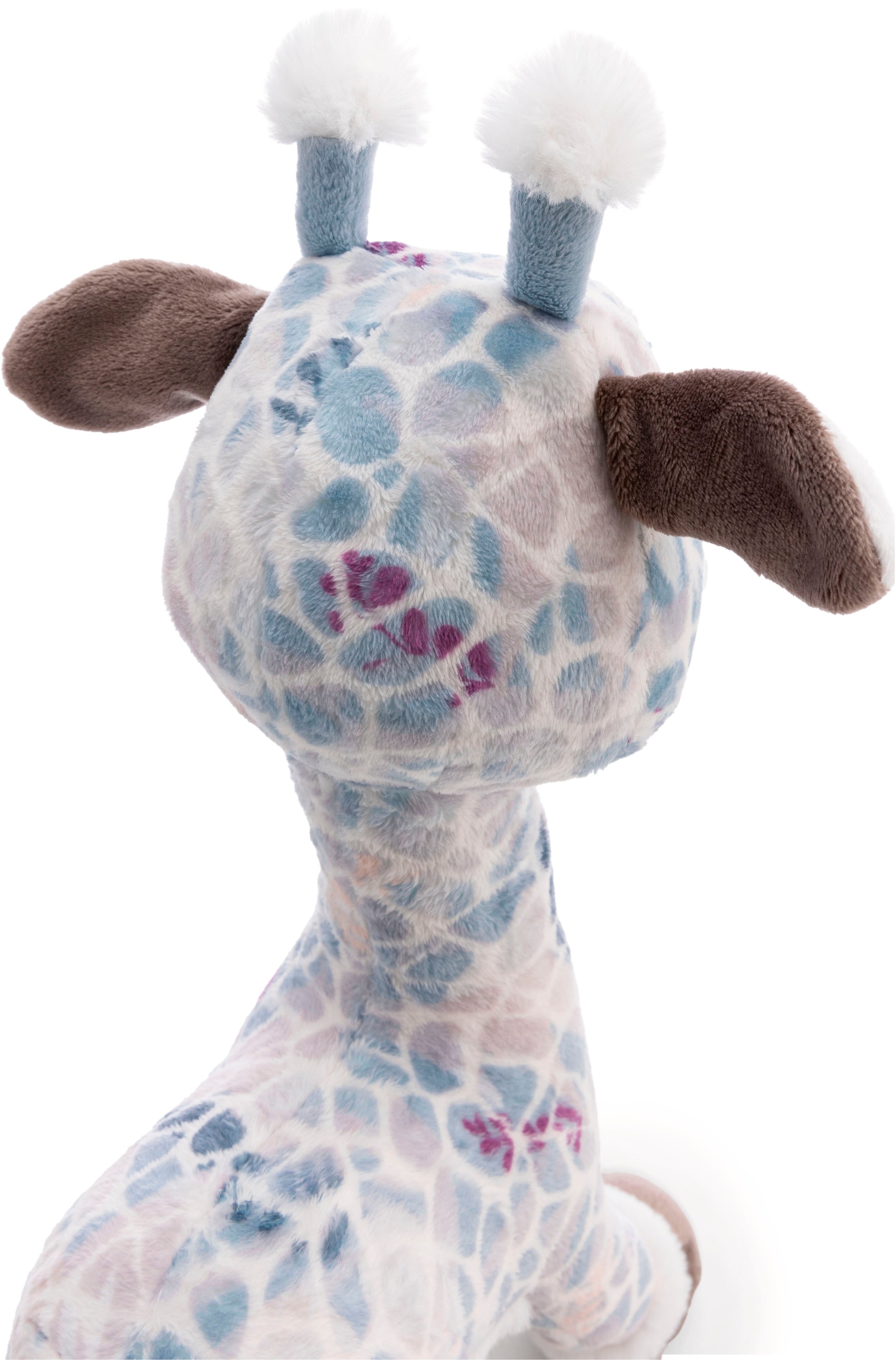 Nici Kuscheltier »Winter, Giraffe Winny Winterfur, 27 cm stehend«, stehend; enthält recyceltes Material (Global Recycled Standard)