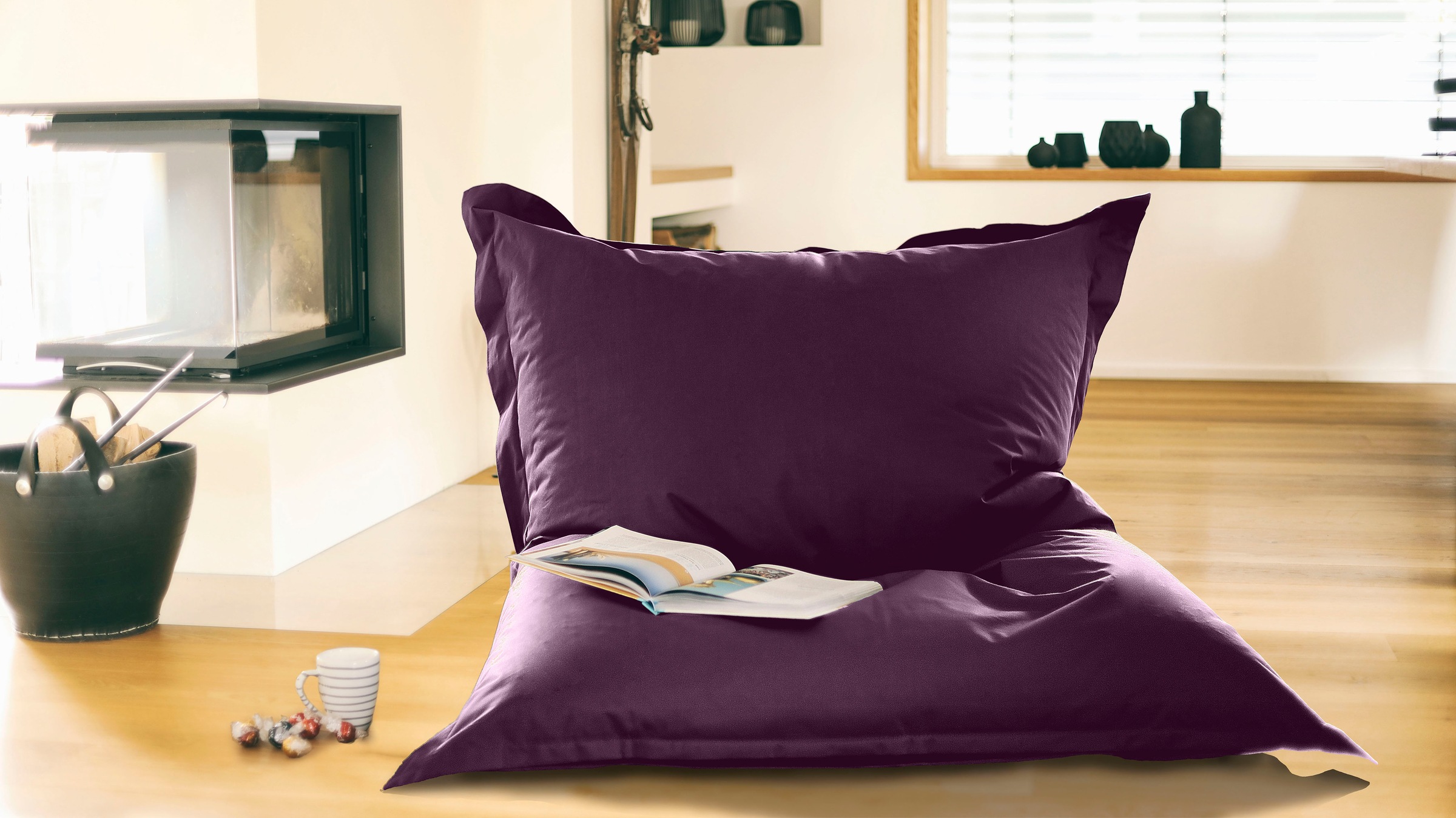 KiNZLER Sitzsack "Meso" 1 Stk. tlg. Uni Farben, Outdoor geeignet, ideal im günstig online kaufen