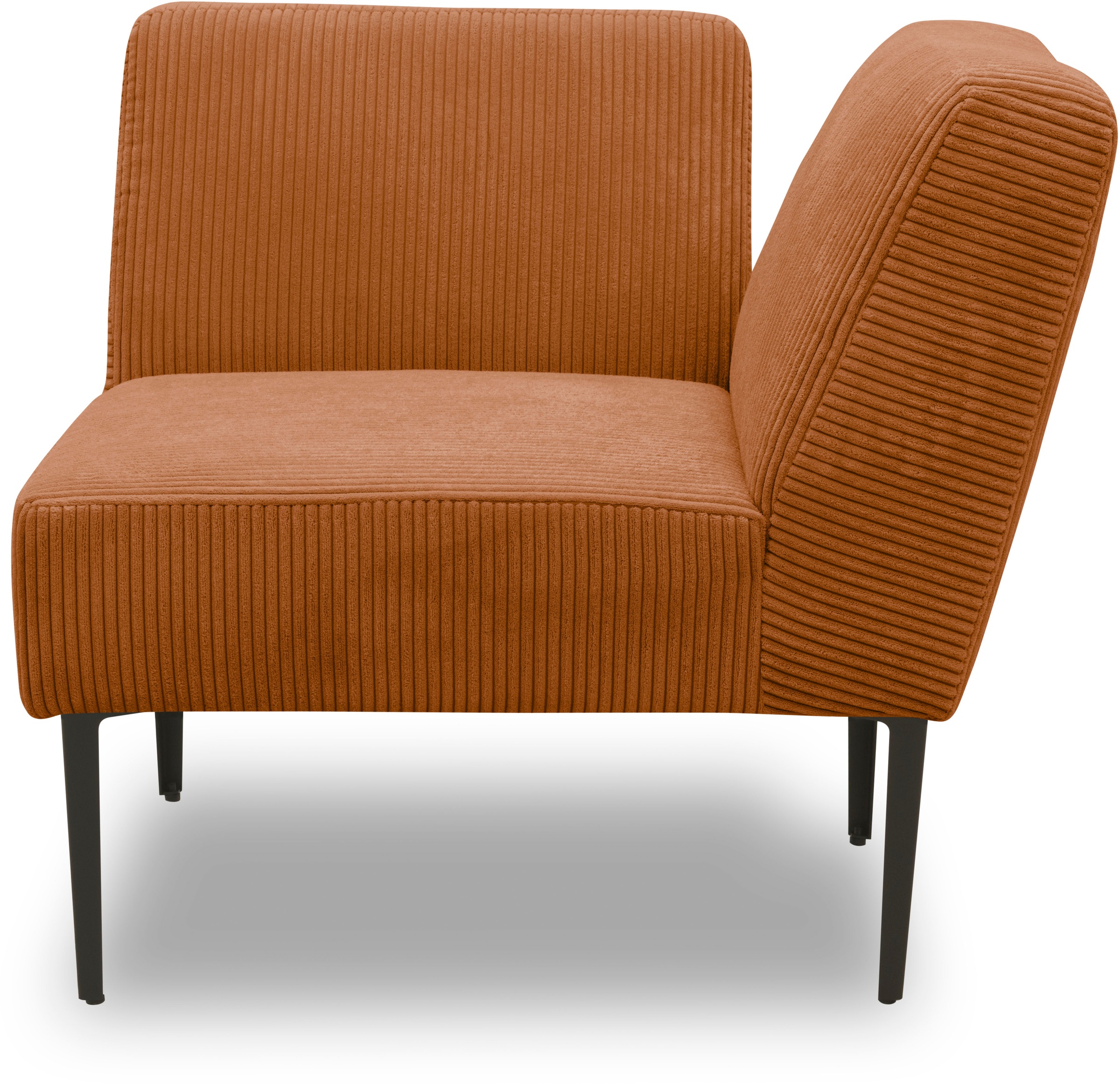 DOMO collection Sofa-Eckelement »700010 Lieferzeit nur 2 Wochen, auch einzeln stellbar«, Modul - als Ecke oder Abschluss einsetzbar, Cord-Bezug