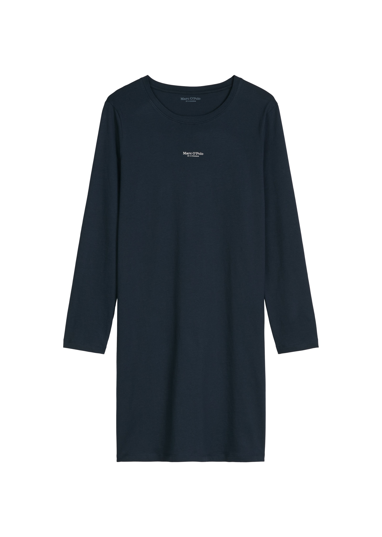 Marc OPolo Nachthemd Ohne Taschen mit Rundhalsausschnitt und langen Ärmeln, günstig online kaufen