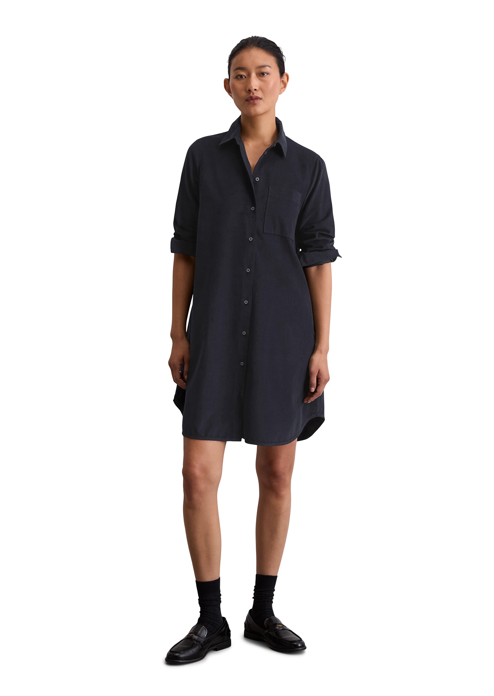 Marc O'Polo Hemdblusenkleid »aus Feincord«