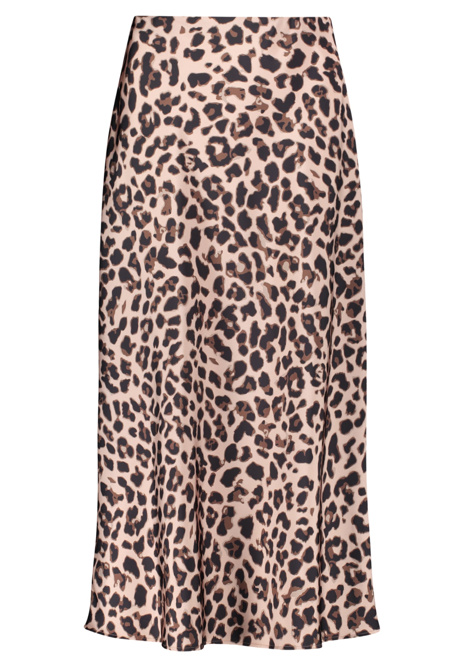 Vera Mont Maxirock »Vera Mont Satinrock mit Leoprint«, Material