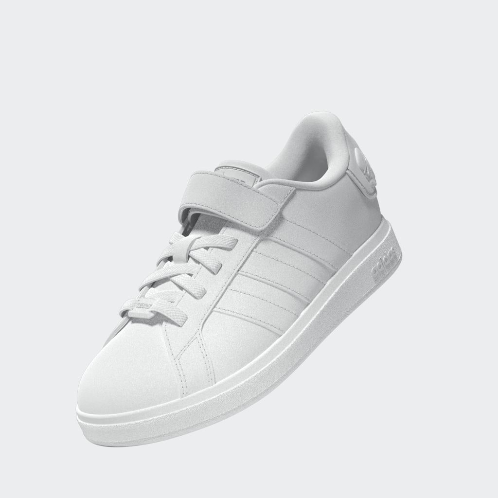 adidas Sportswear Sneaker »ADIDAS STAR WARS GRAND COURT 2.0 KIDS SCHUH«, Design auf den Spuren des adidas Superstar