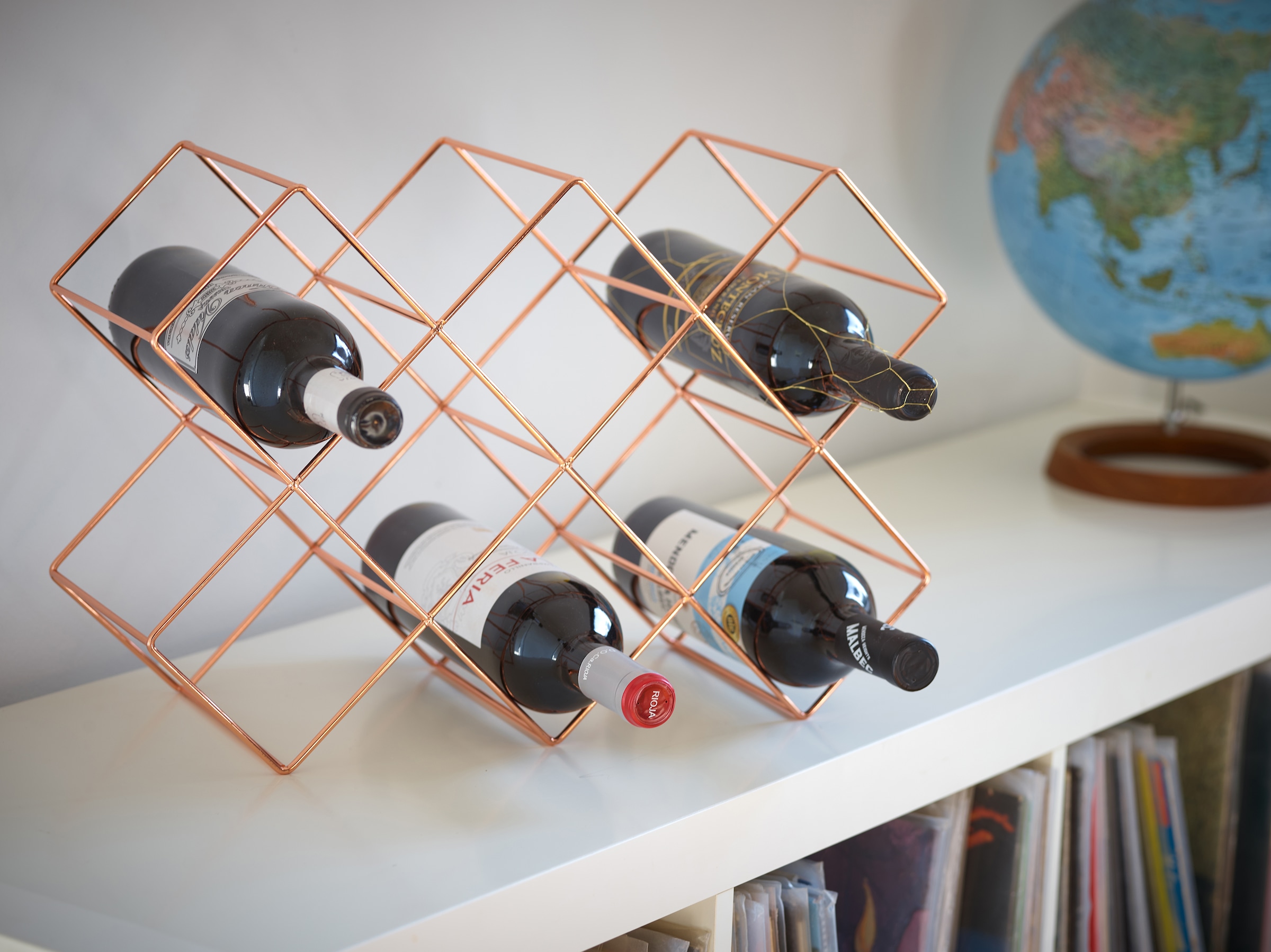 ECHTWERK Weinflaschenhalter, | zu x bis für 31 8 BAUR Weinregal Flaschen, (1 St.), Eisen, stabil, 46 16,6 cm aus x