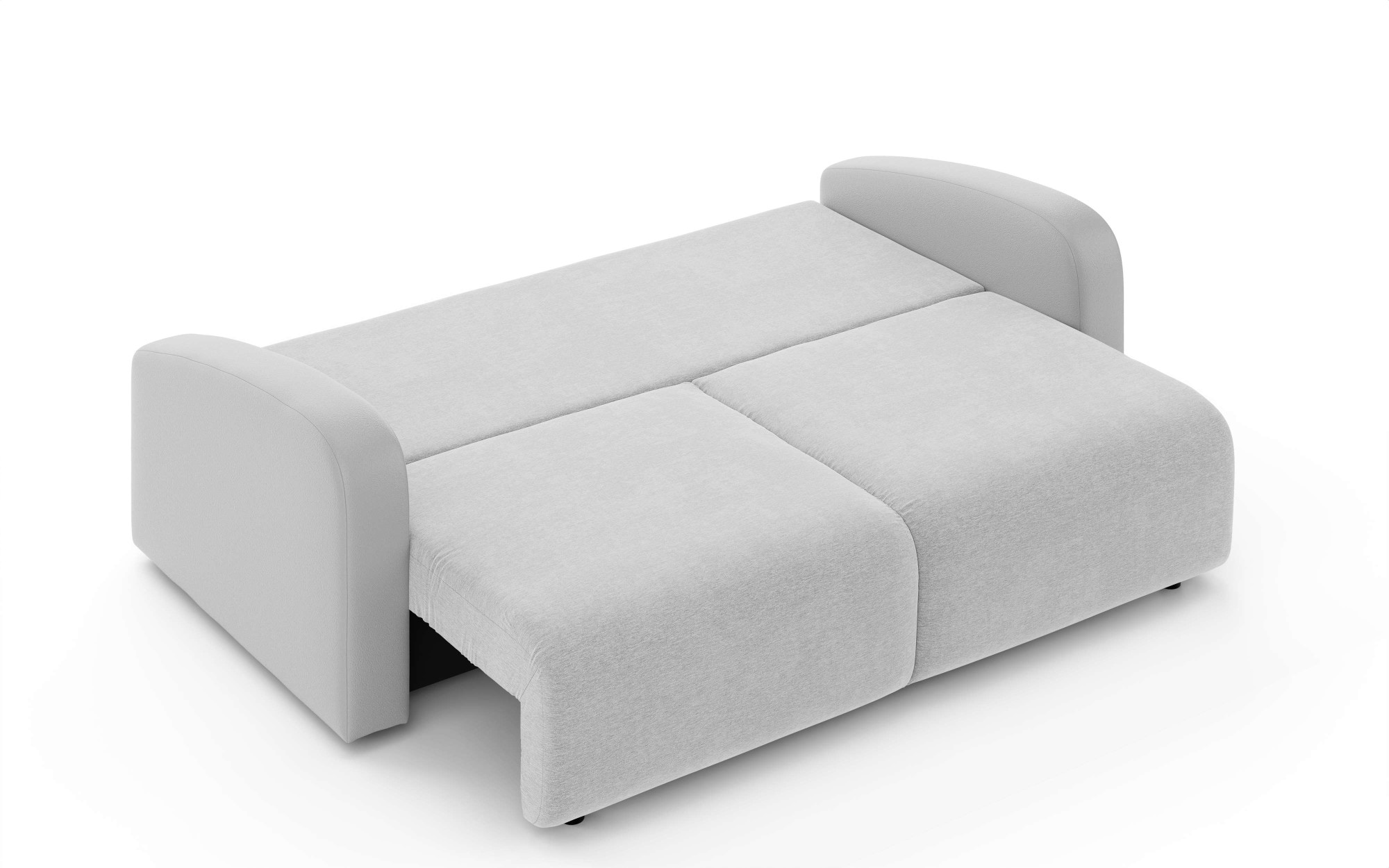 INOSIGN 3-Sitzer »JIGGS wahlweise Schlafsofa mit Bettkasten, Maße B/H/T: 228/96/110 cm«, Sofa mit Wellenunterfederung, enthält 2 Rückenkissen und 2 Zierkissen