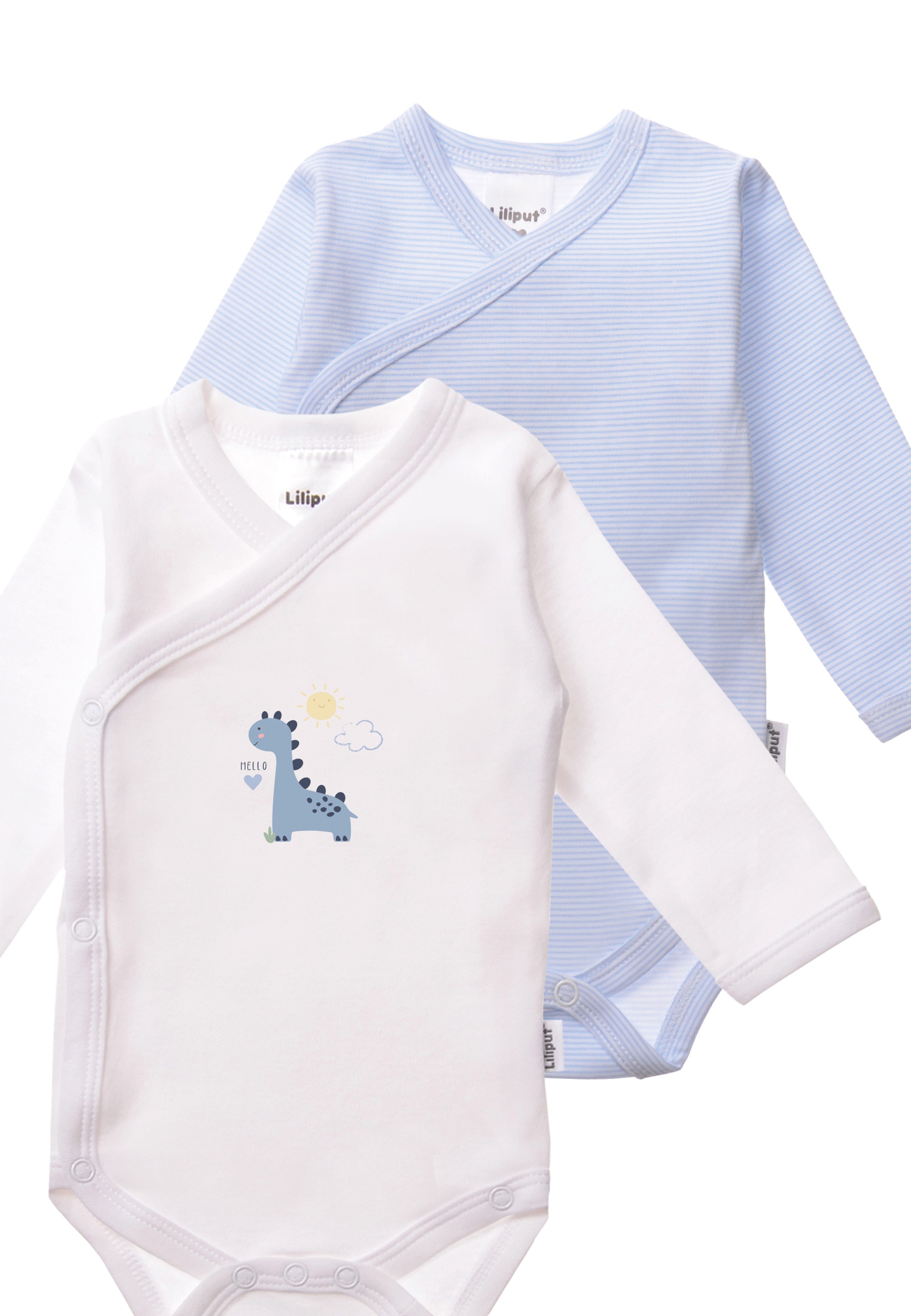 Liliput Wickelbody »Dino«, mit Druckknopfleiste im Doppelpack