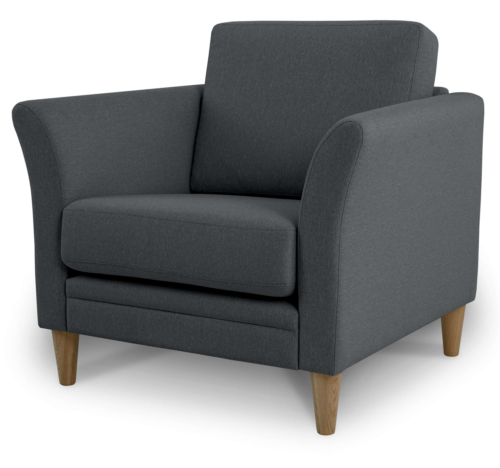 Home affaire Sessel »Arellano, Breite 93 cm«, klassisches Design, mit Massivholzfüßen, Webstoff fein