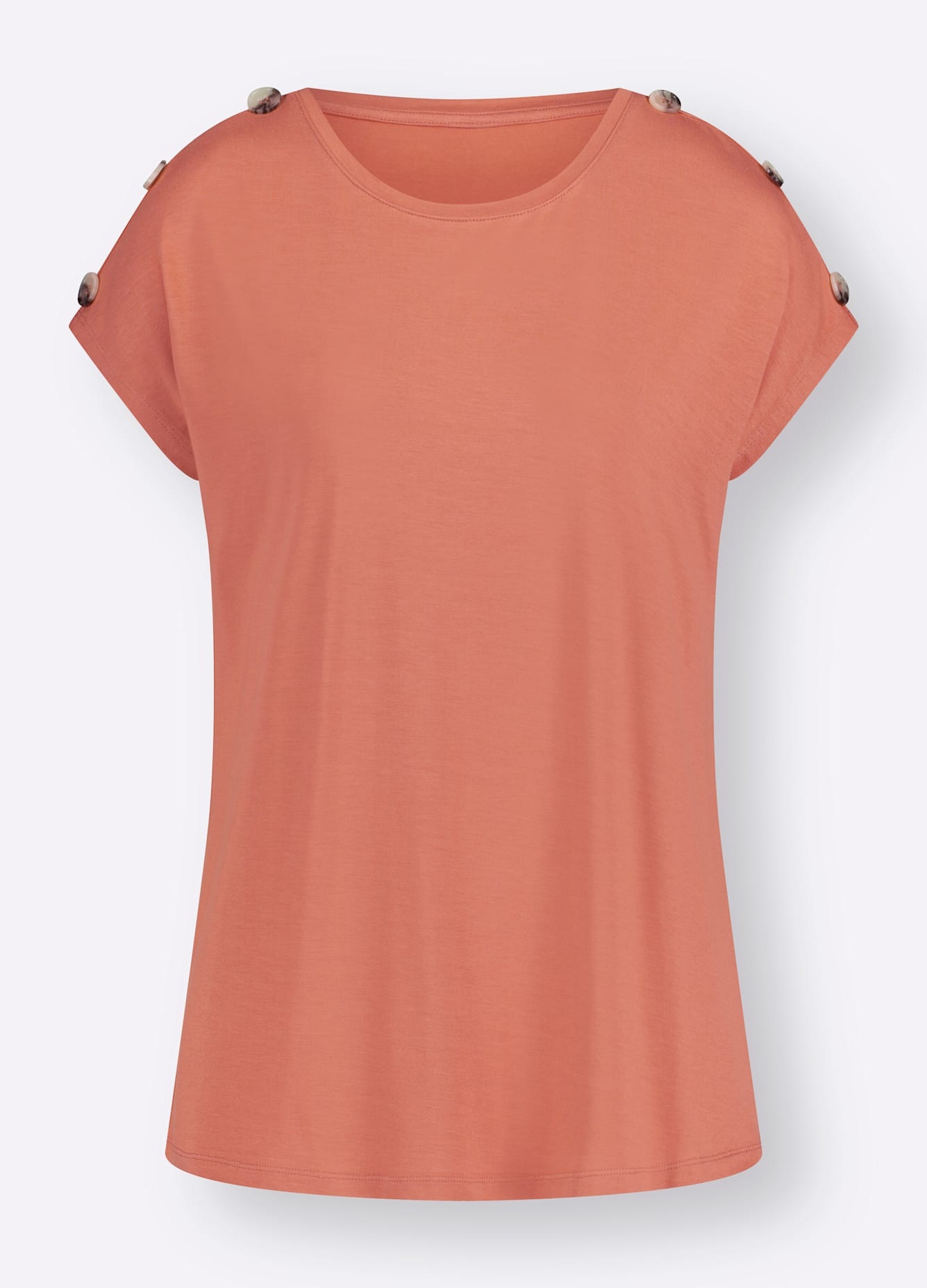 Casual Looks Kurzarmshirt »Shirt«, (1 tlg.)
