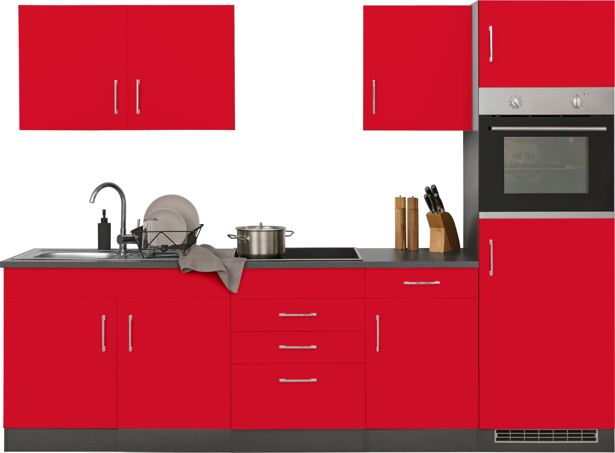 KOCHSTATION Küchenzeile "KS-Paris – Küchen mit einzigartigen Fotomotiven au günstig online kaufen