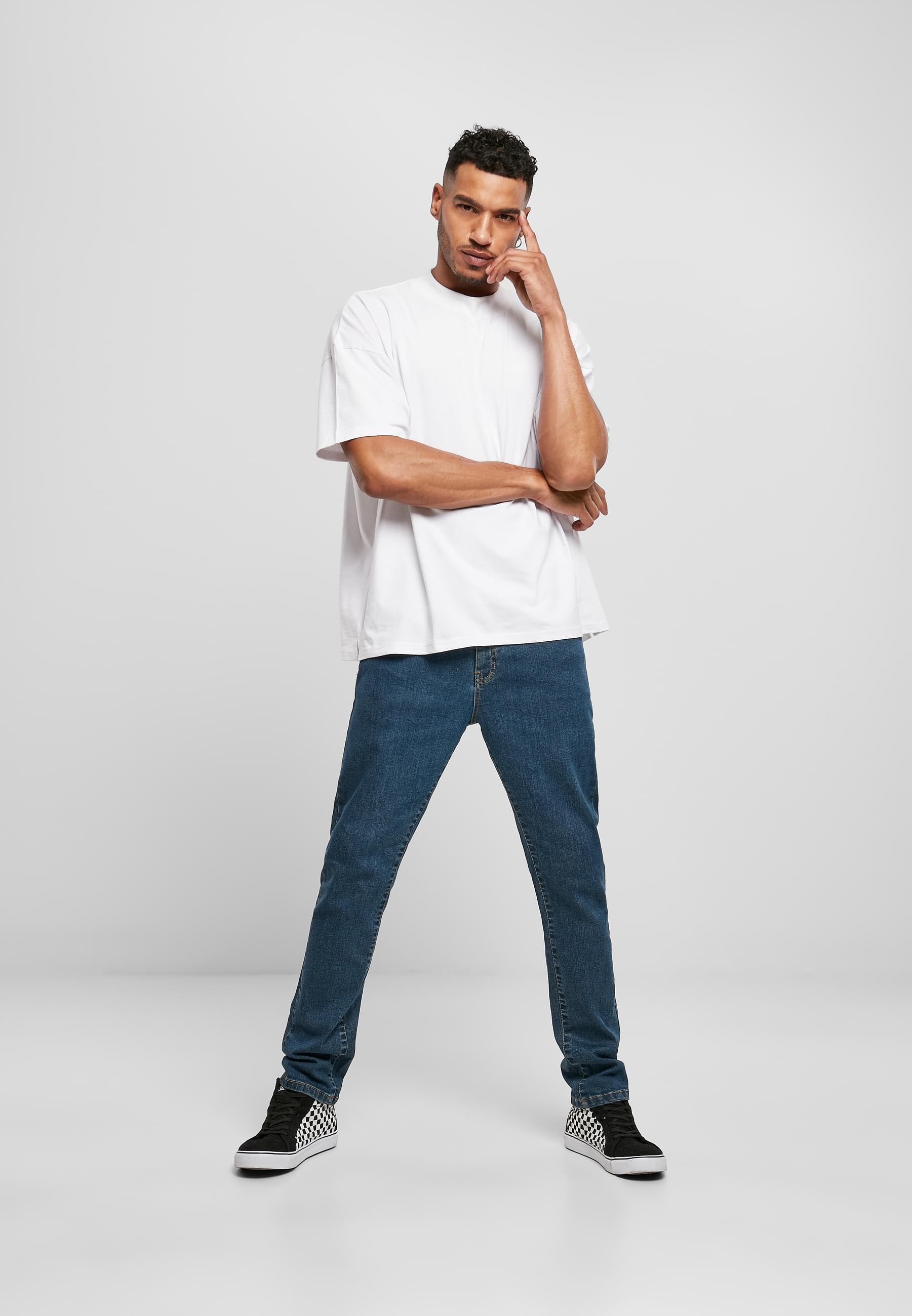 URBAN CLASSICS T-Shirt »Urban Classics Herren Oversized Mock Neck Tee« 1 Stk.