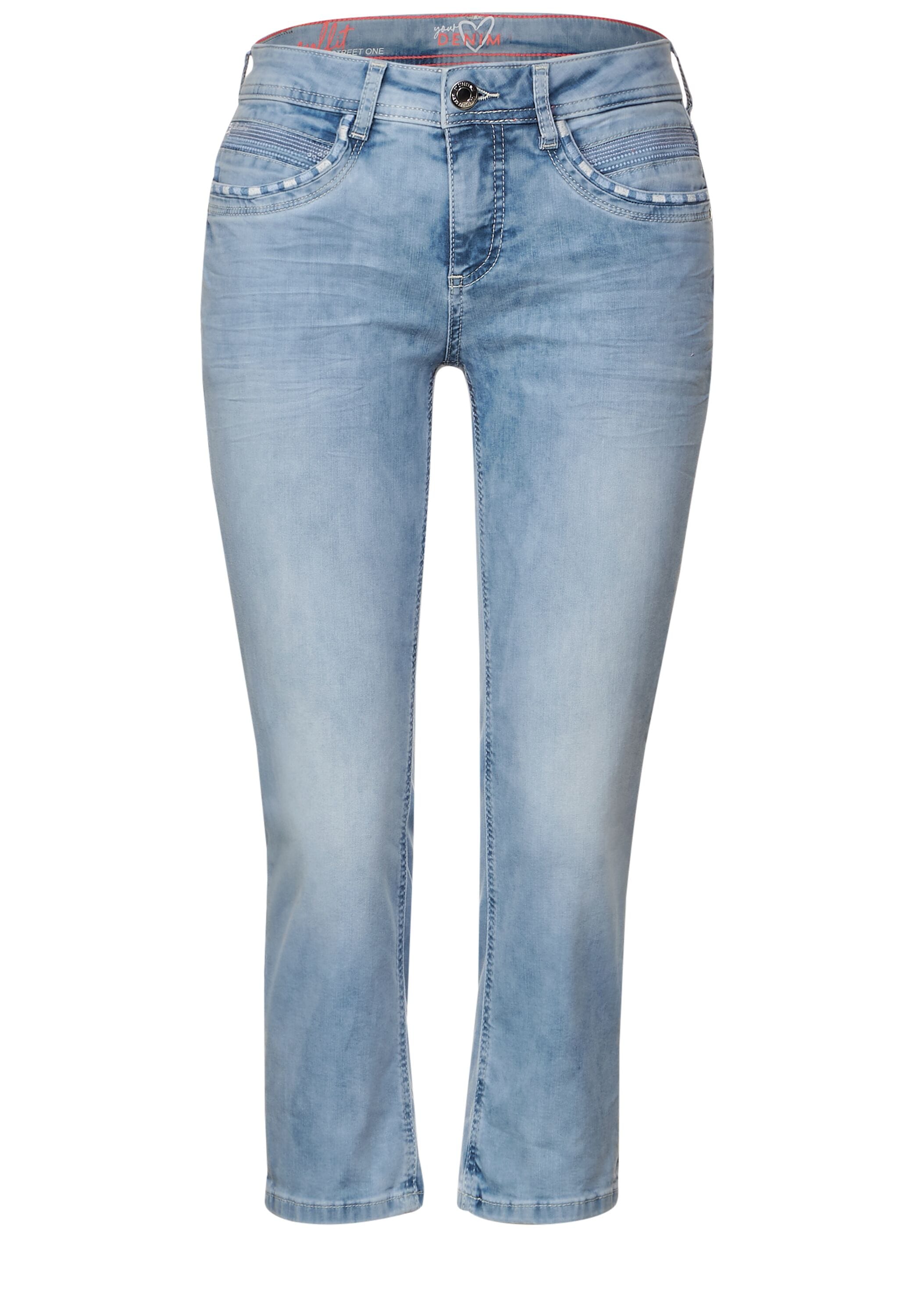 STREET ONE Skinny-fit-Jeans, in 3/4-Länge