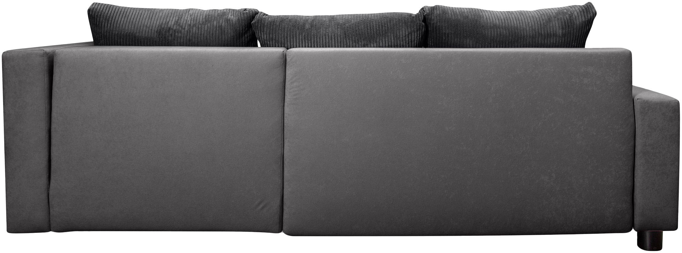 COLLECTION AB Ecksofa »Parma L-Form«, mit Schlaffunktion und Bettkasten, inklusive Kissen, Bonellfederkern