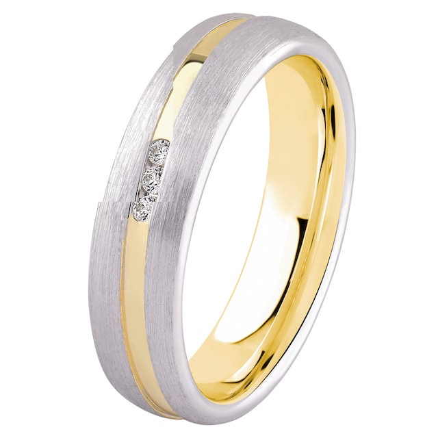 DOOSTI Trauring »Schmuck Geschenk Silber 925 Trauring Ehering Partnerring  LIEBE«, mit o. ohne Zirkonia für bestellen | BAUR