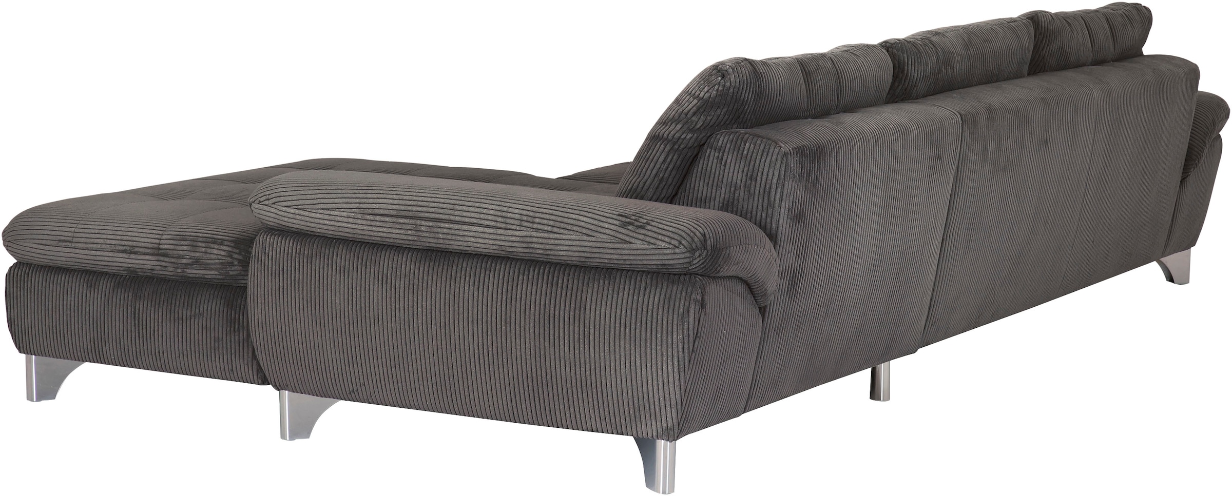 Die PlanBar Ecksofa »MP-IN14007, Breite 318 cm« wahlweise mit Bettfunktion und verstellbaren Kopfstützen