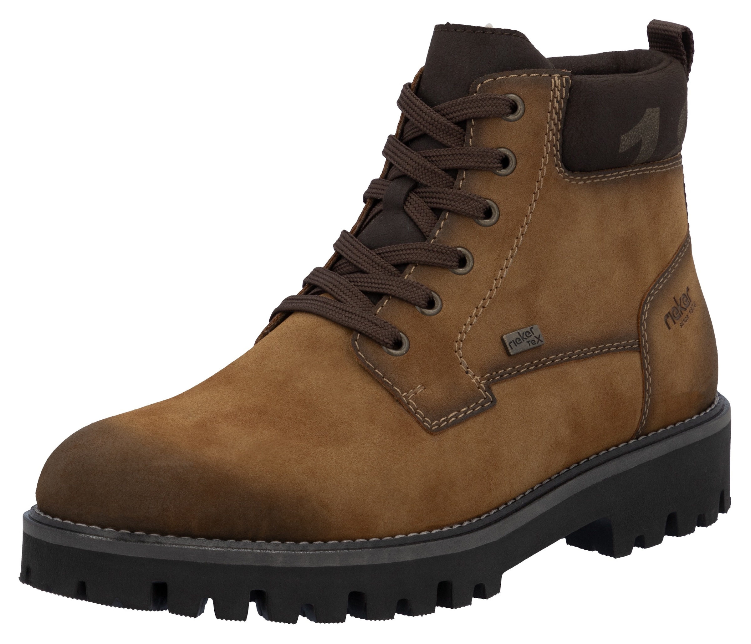 Rieker Winterstiefelette, Winterboots, Outdoorstiefelette mit TEX und Innenreißverschluss