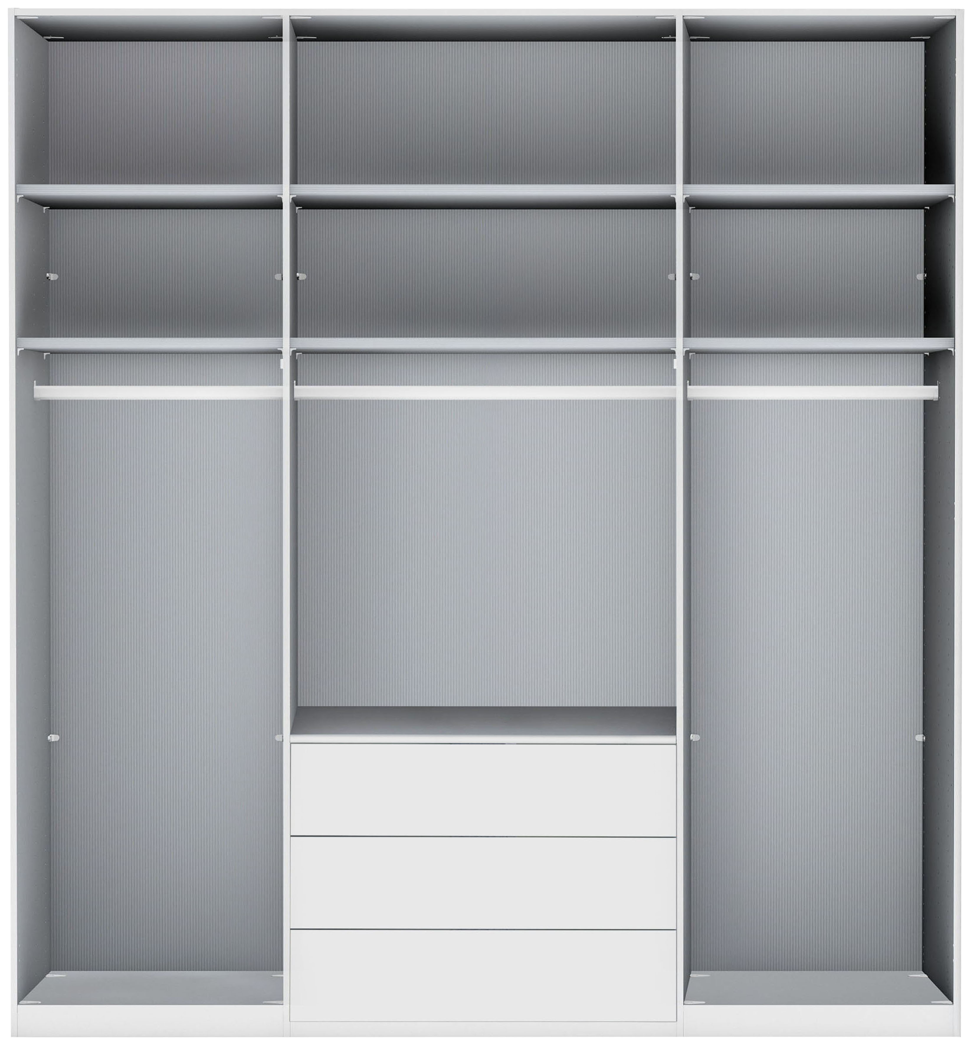 Thumbnail - WIEMANN Drehtürenschrank "Monaco", mit Glasfront sowie hochwertigen Beschlägen inkl. Dämpfung