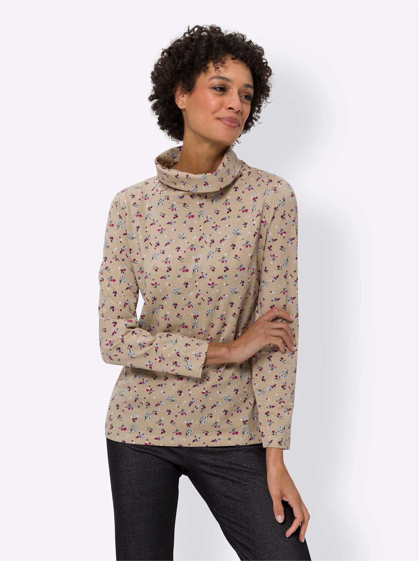 Classic Basics Rollkragenshirt »Rollkragen-Shirt«, (1 tlg.)