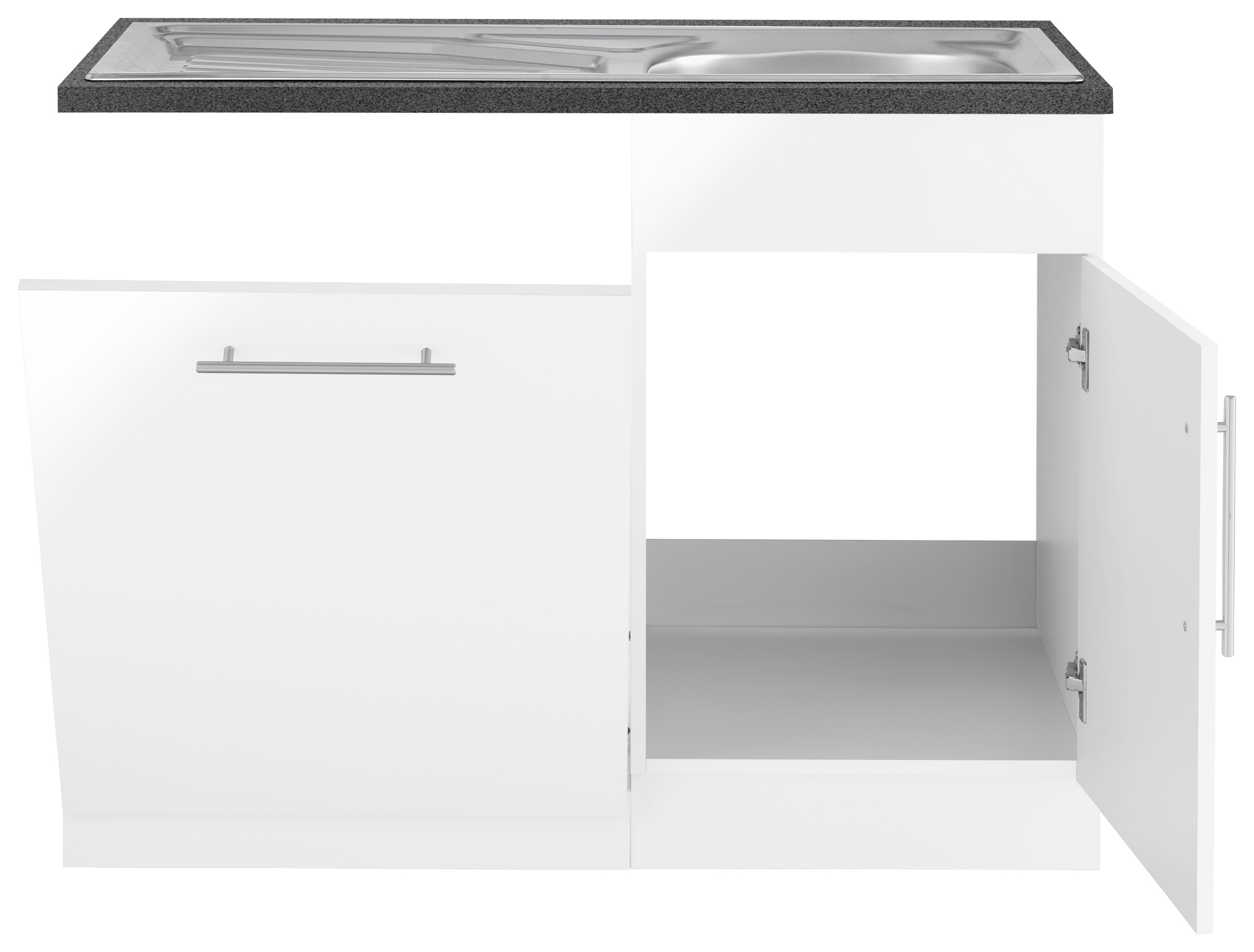 wiho Küchen Spülenschrank »"Cali"«, 110 cm breit, inkl. Tür/Sockel für Geschirrspüler