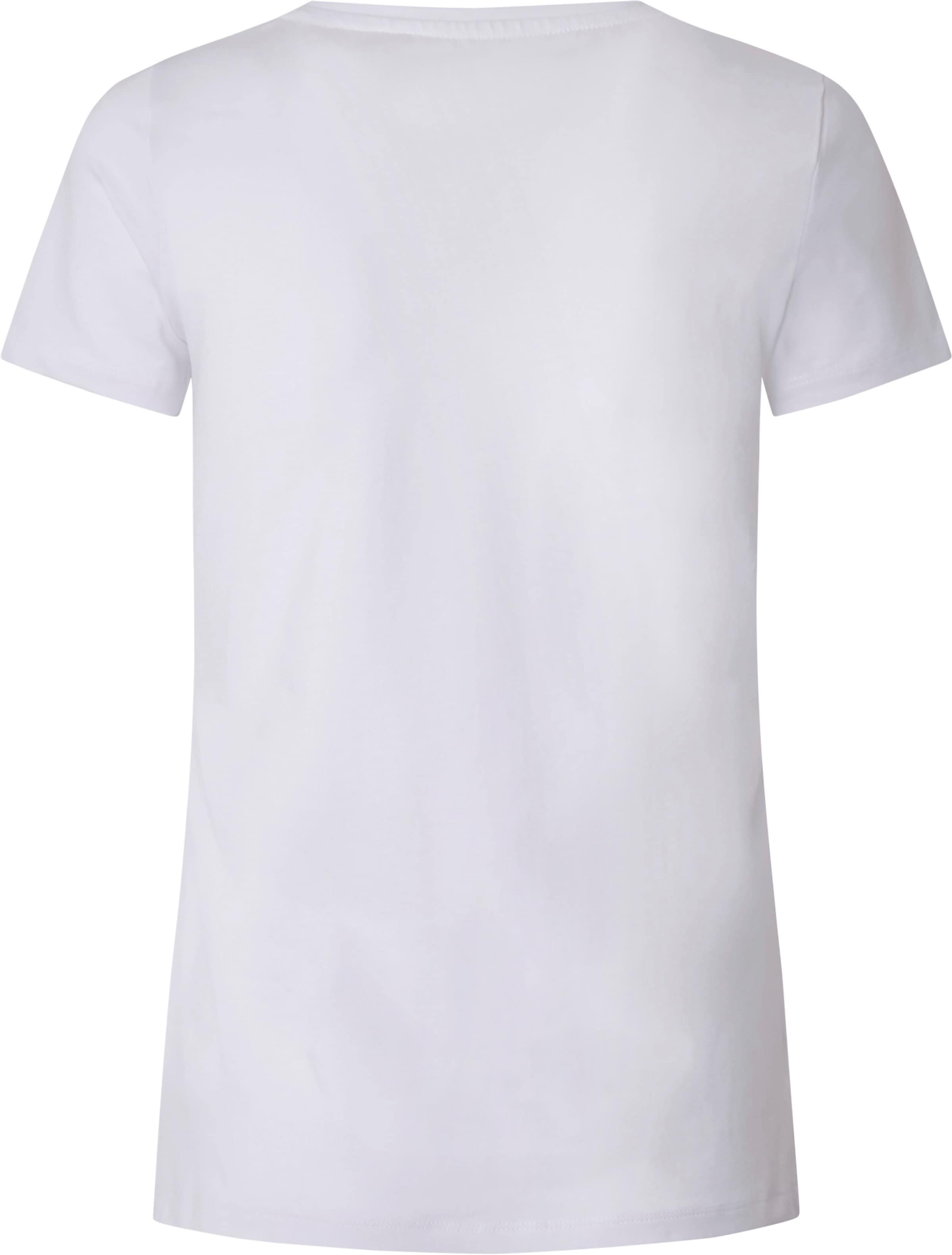Pepe Jeans Rundhalsshirt »NEREA«, mit floralem Logo-Print und Stretch für  kaufen | BAUR