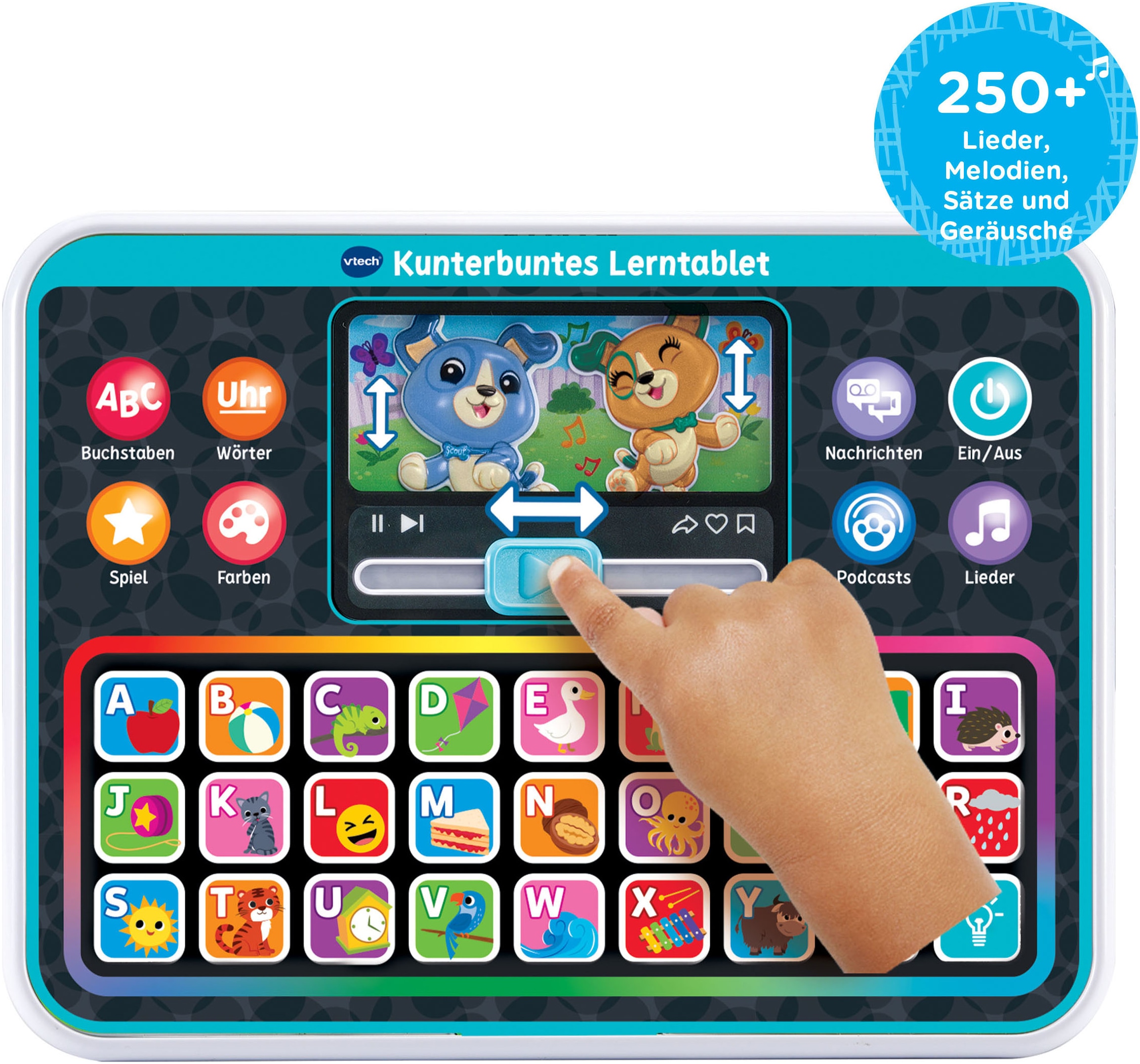 Vtech® Lerntablet »Vtech Baby, Kunterbuntes Lerntablet« mit leuchtender Tastatur