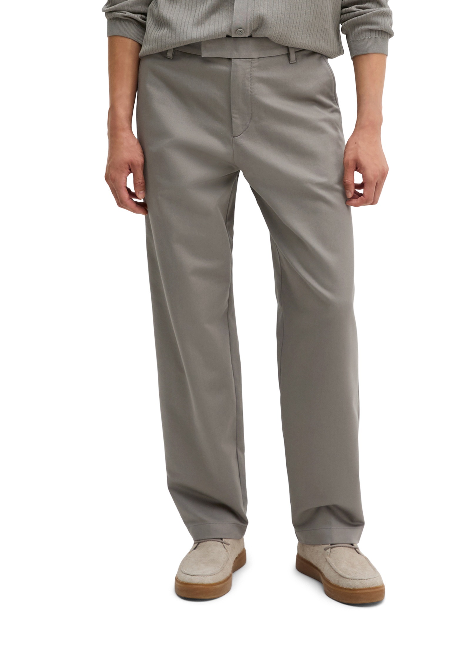 Marc OPolo Chinohose "aus Bio-Bauwoll-Stretch-Satin"
