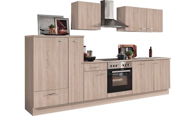 Menke Küchen Küchenzeile »Classic«, Küchenzeile mit E-Geräten, Breite 310 cm kaufen