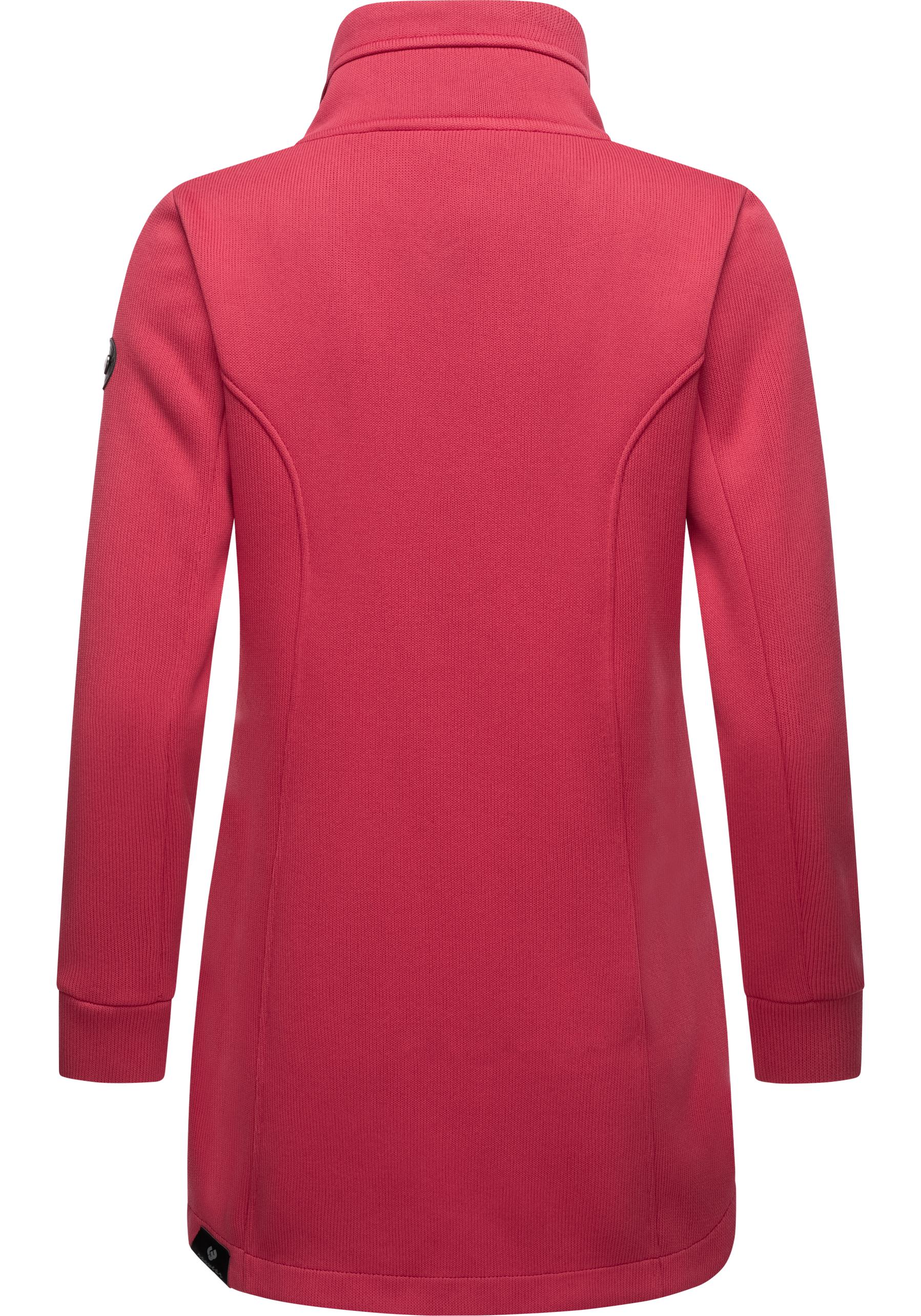 Thumbnail - Ragwear Sweatjacke "Letrice Bonded", Elegante Zip-Jacke mit hohem Kragen in Feinstrickoptik