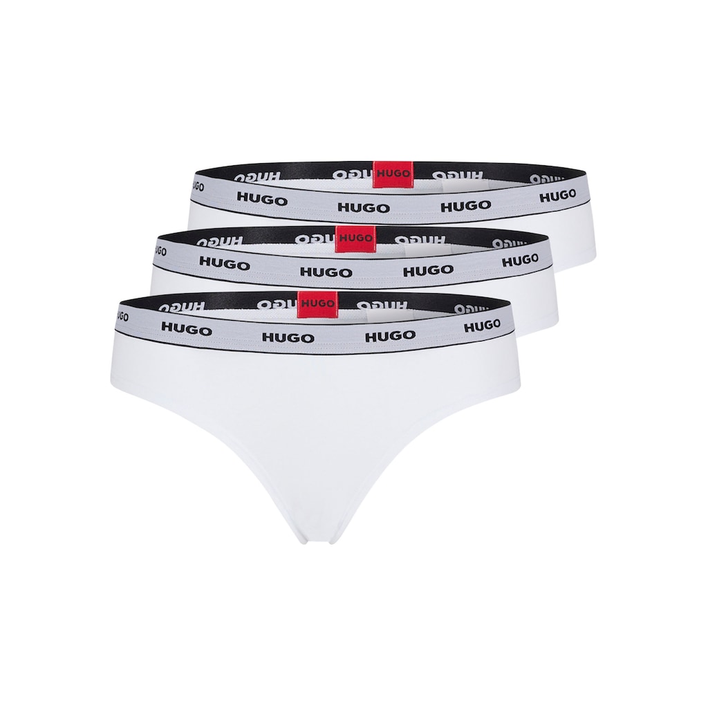 HUGO Underwear String »TRIPLET THONG STRIPE«, (3 St.)