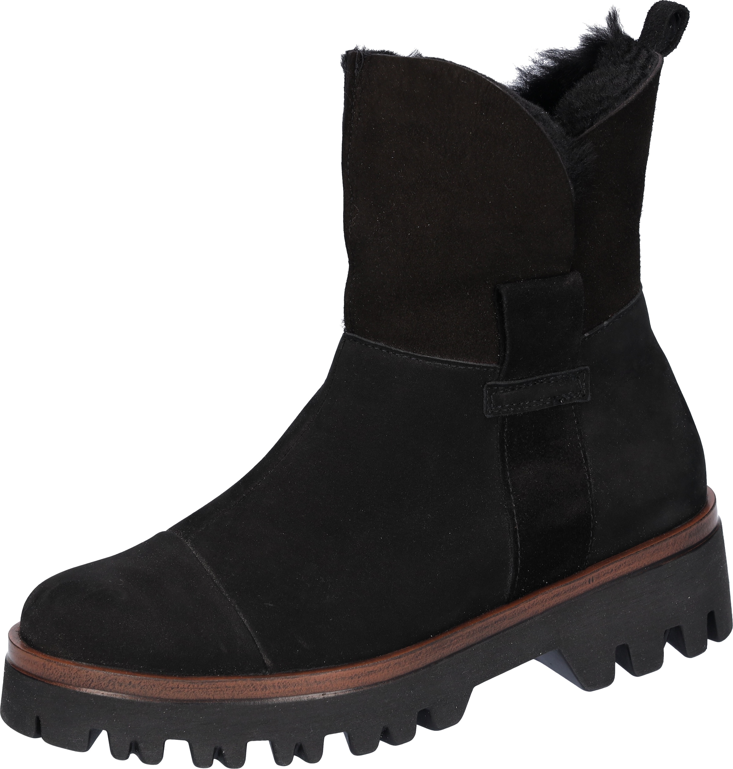 Waldläufer Winterboots "H-LONDON", Komfortboots, Profilsohle, mit kuscheligem Kragen, Bequemweite G