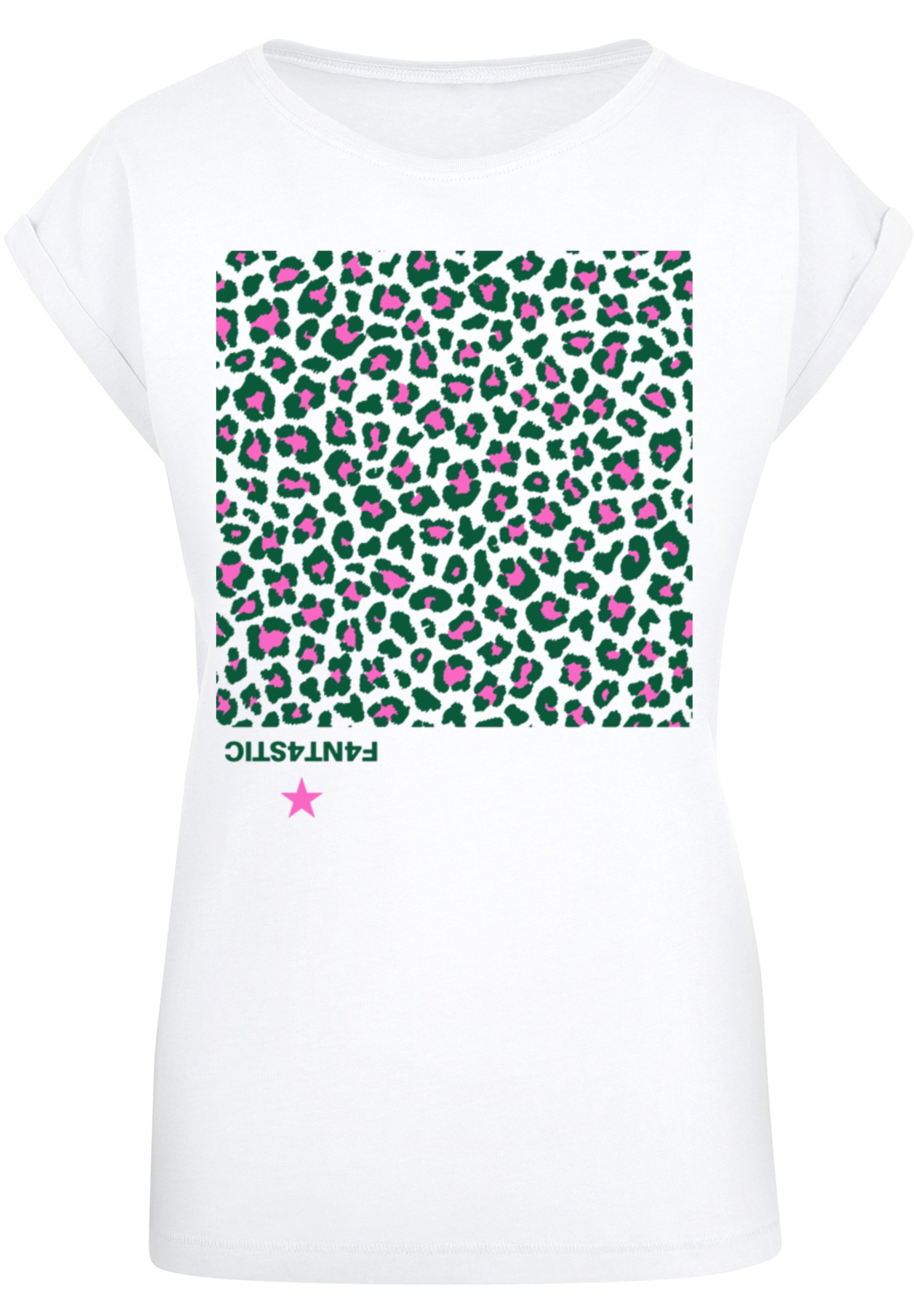 F4NT4STIC T-Shirt »Leo Grün«, Print