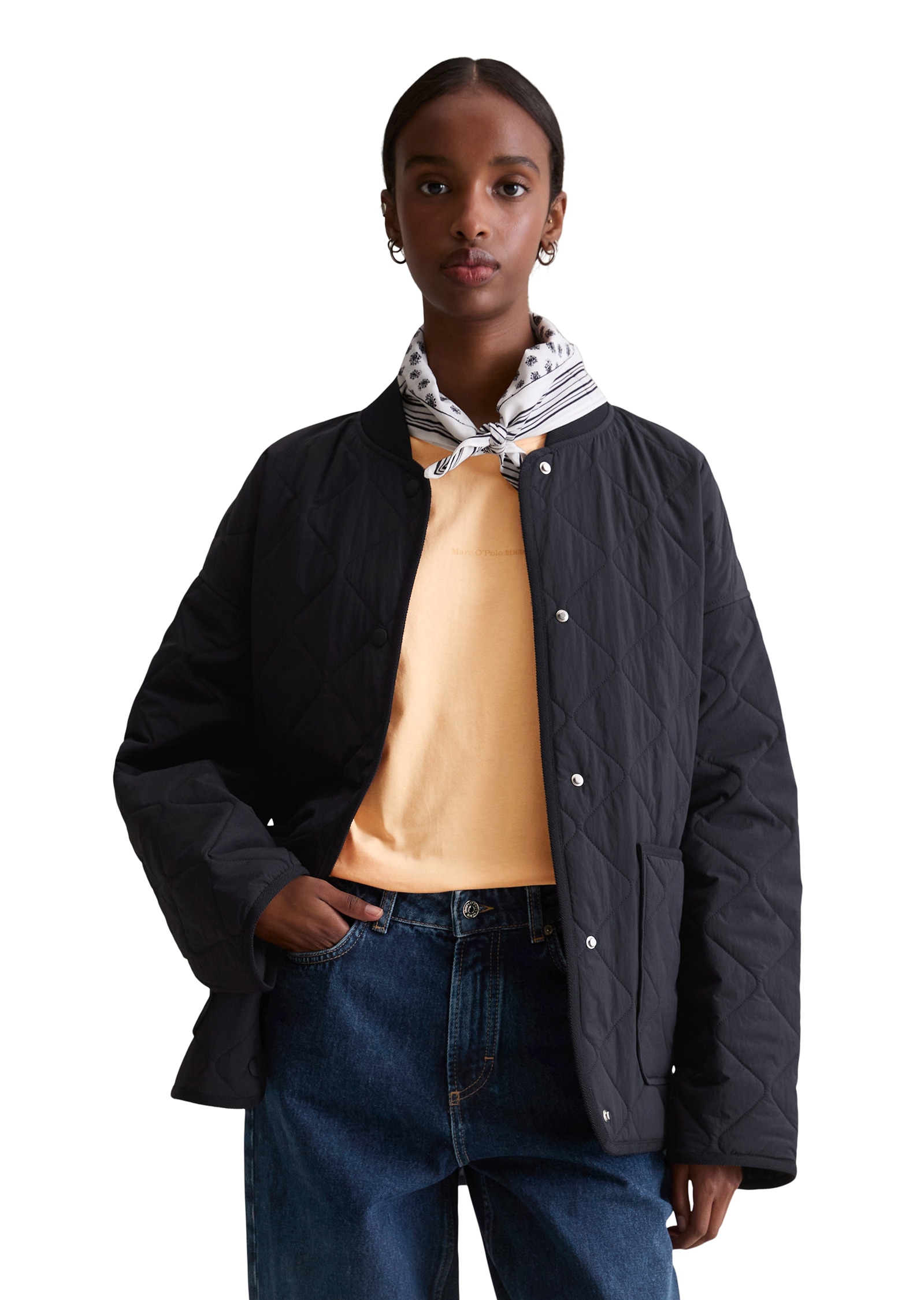 Marc OPolo DENIM Steppjacke "regular fit aus recyceltem Nylon" günstig online kaufen