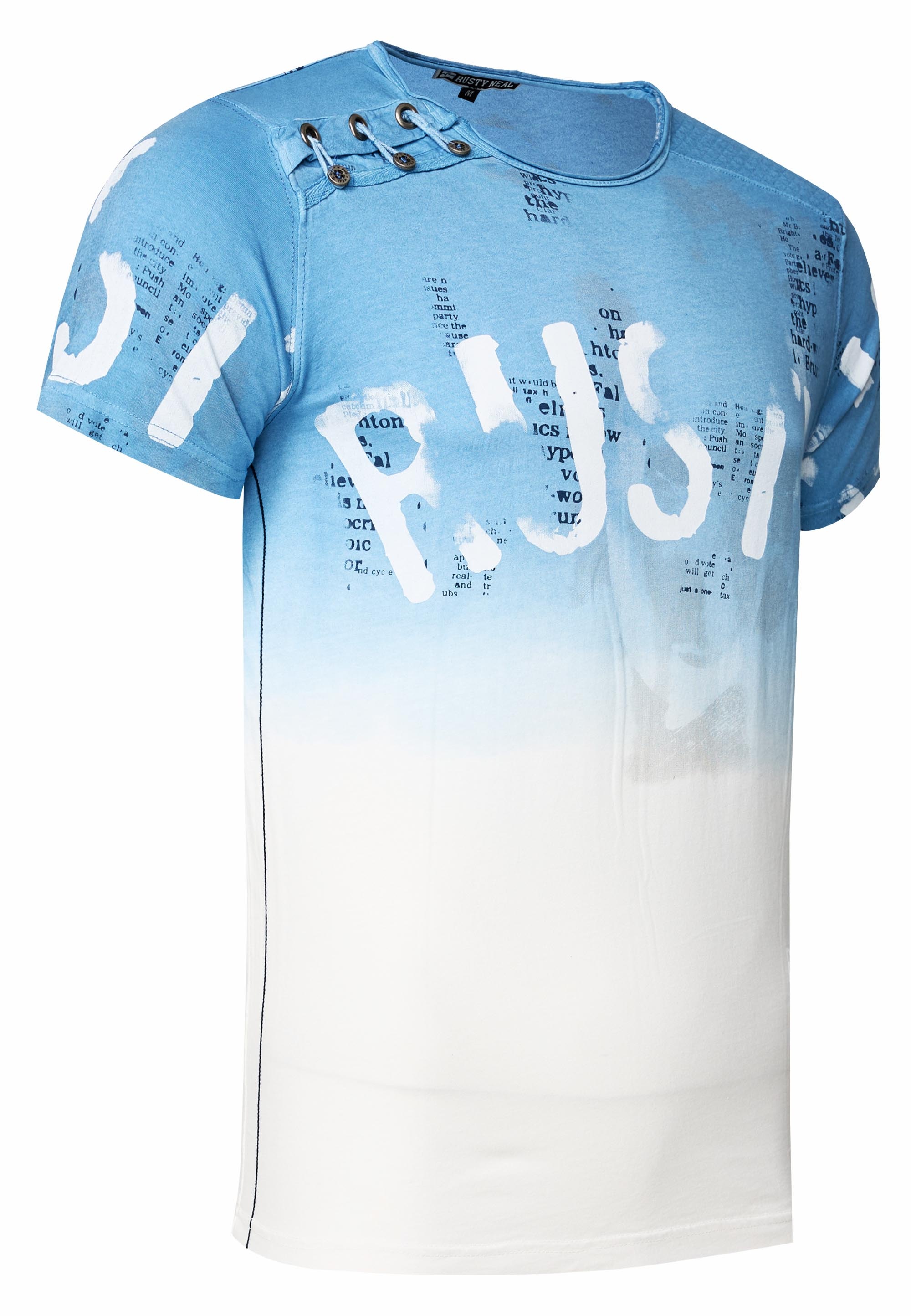 Rusty Neal T-Shirt, mit farblichem Übergang